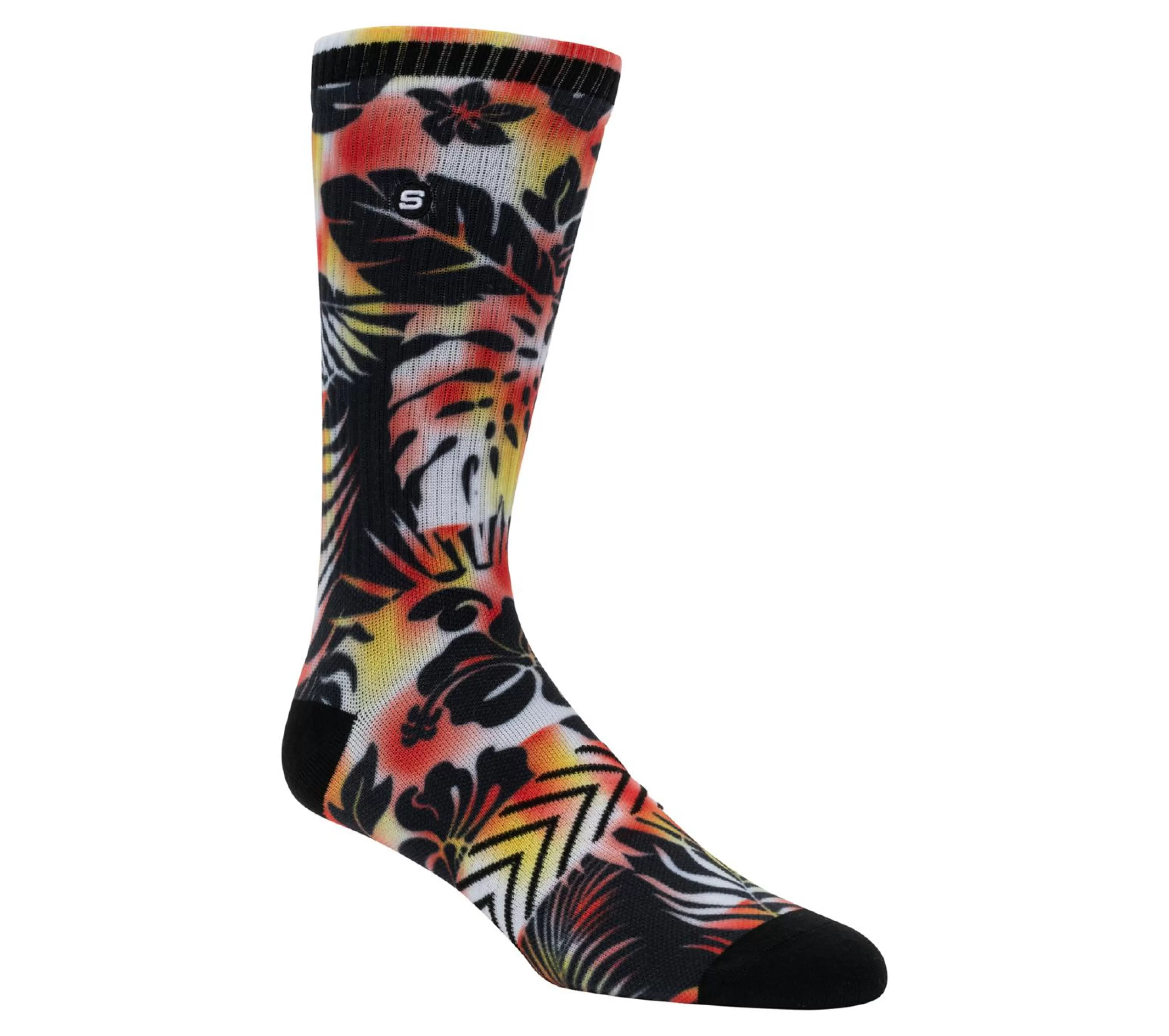 Meias | Acessórios | SKECHERS Aloha Tie-Dye Crew Socks - 1 Pair MULTICOR