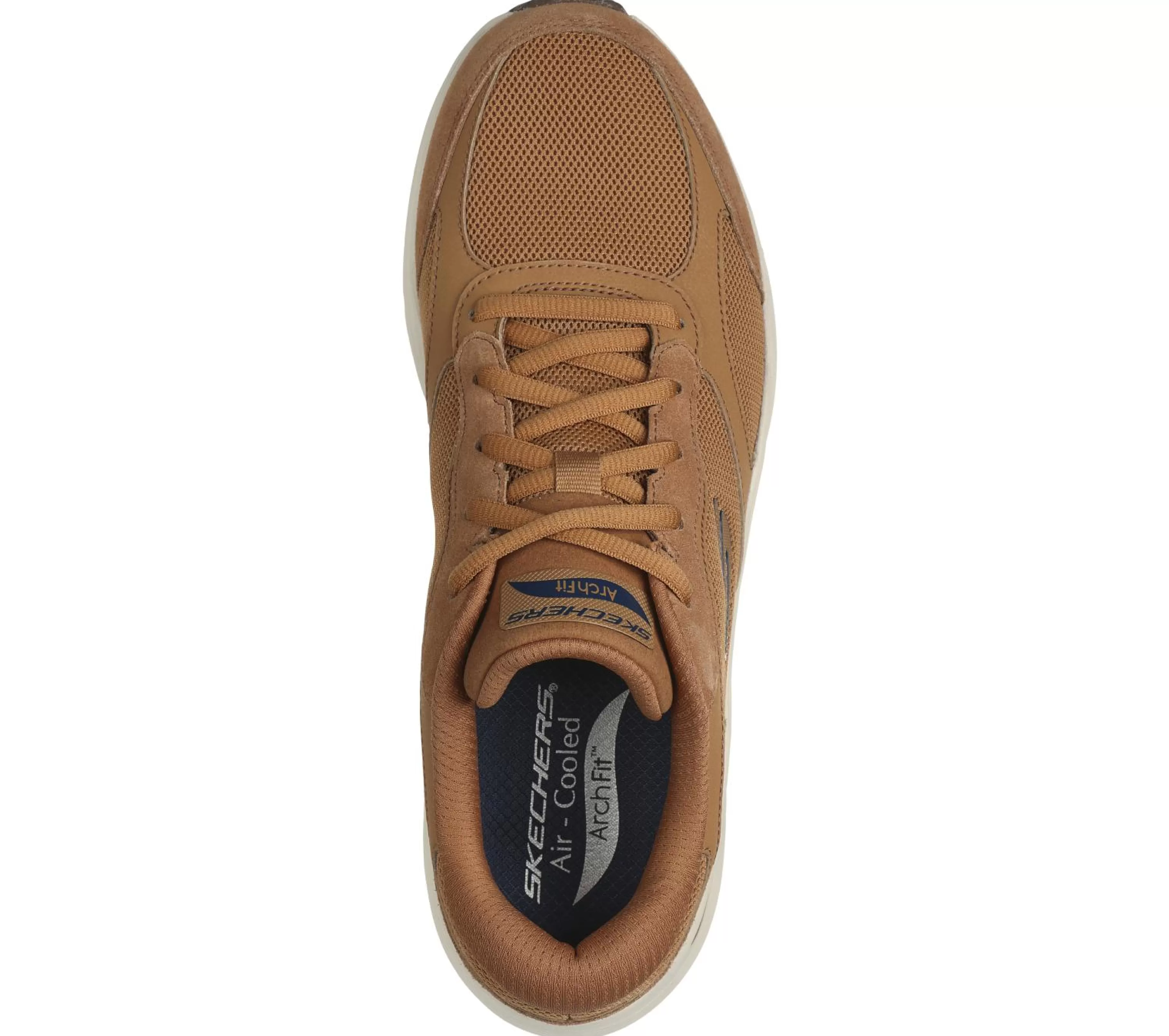 Sapatos Com Atacadores | Sapatilhas Casuais | SKECHERS Arch Fit 2.0 - The Keep WHISKEY