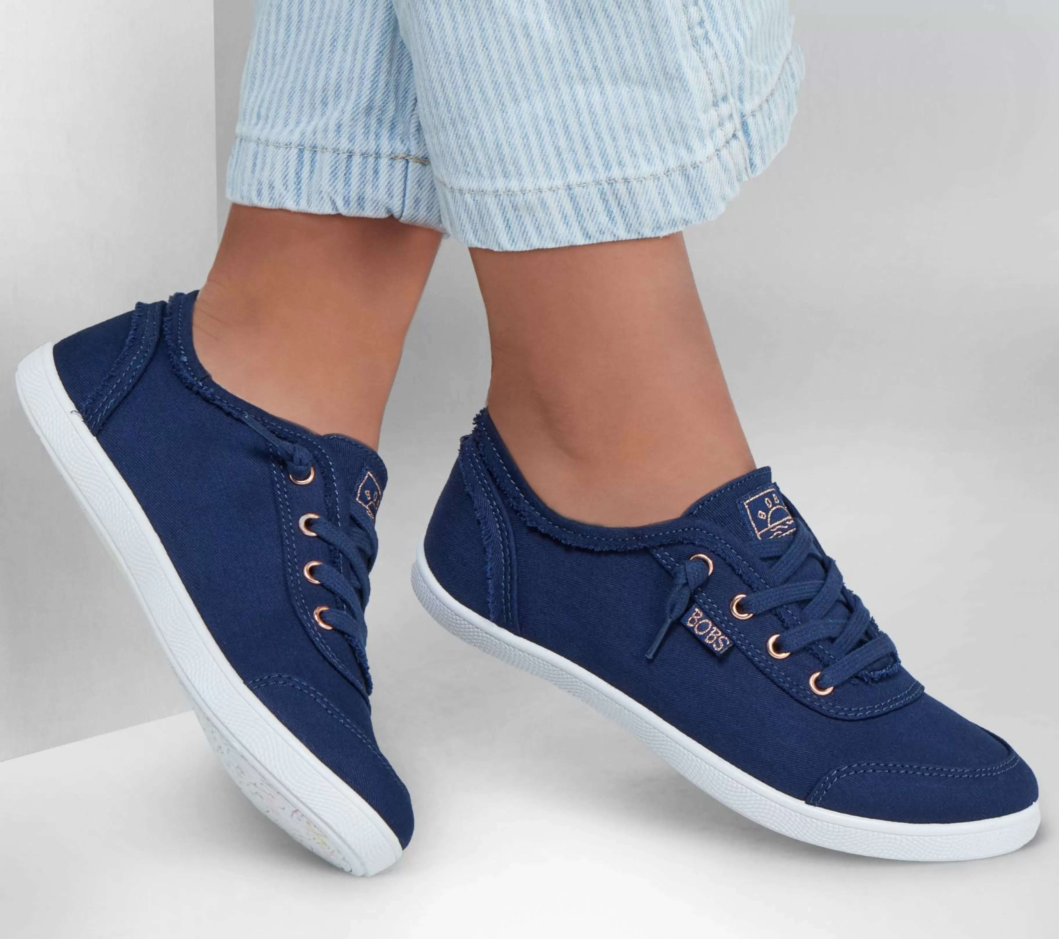 Canvas Shoes | Sapatos Rasos | SKECHERS BOBS B Cute NAVY