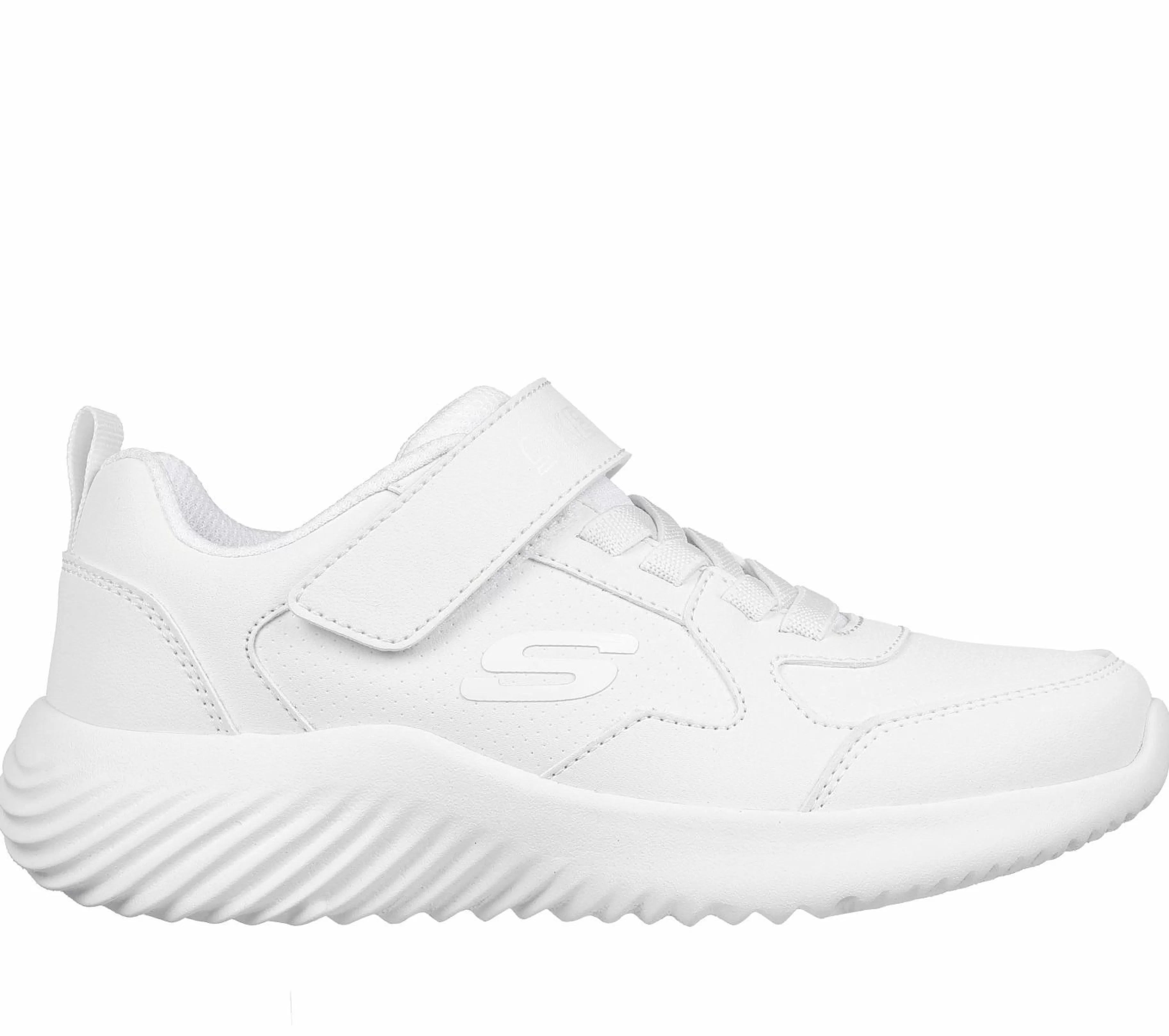 Calçado Sem Atacadores | Sapatilhas | SKECHERS Bounder - Power Study BRANCO