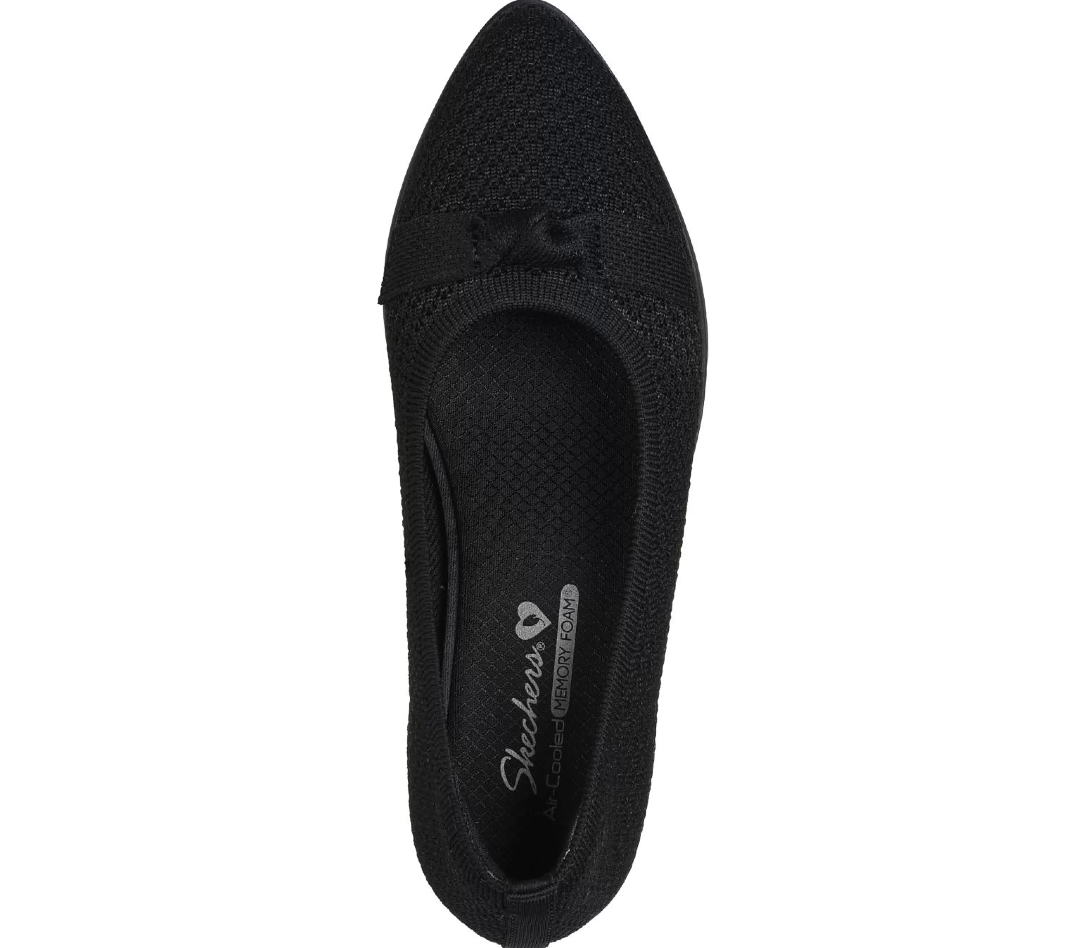 Sapatos Rasos | Calçado Sem Atacadores | SKECHERS Cleo Sawdust - Sophisticated PRETO