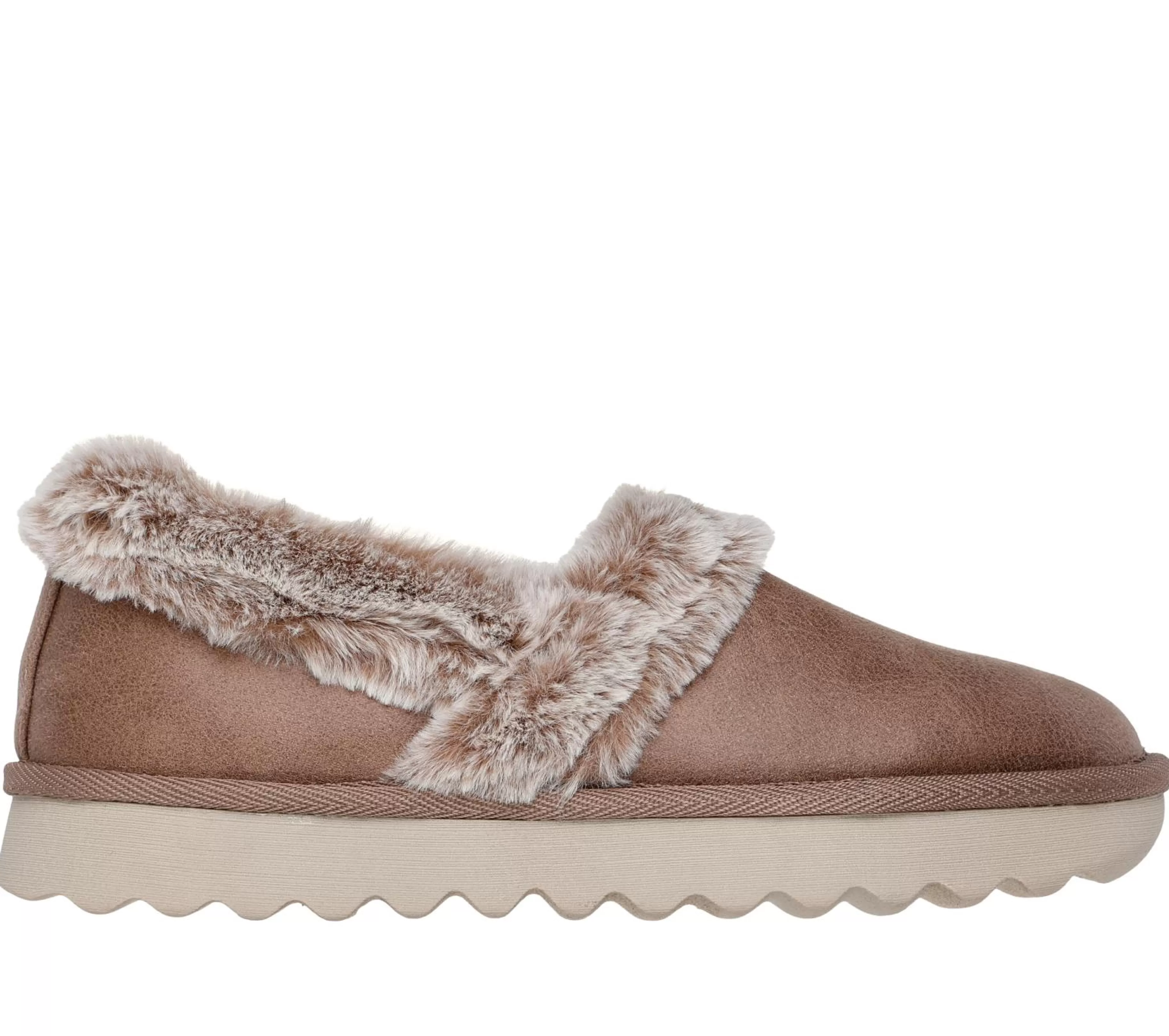 Calçado Sem Atacadores | Slippers | SKECHERS Cozy Up TAUPE