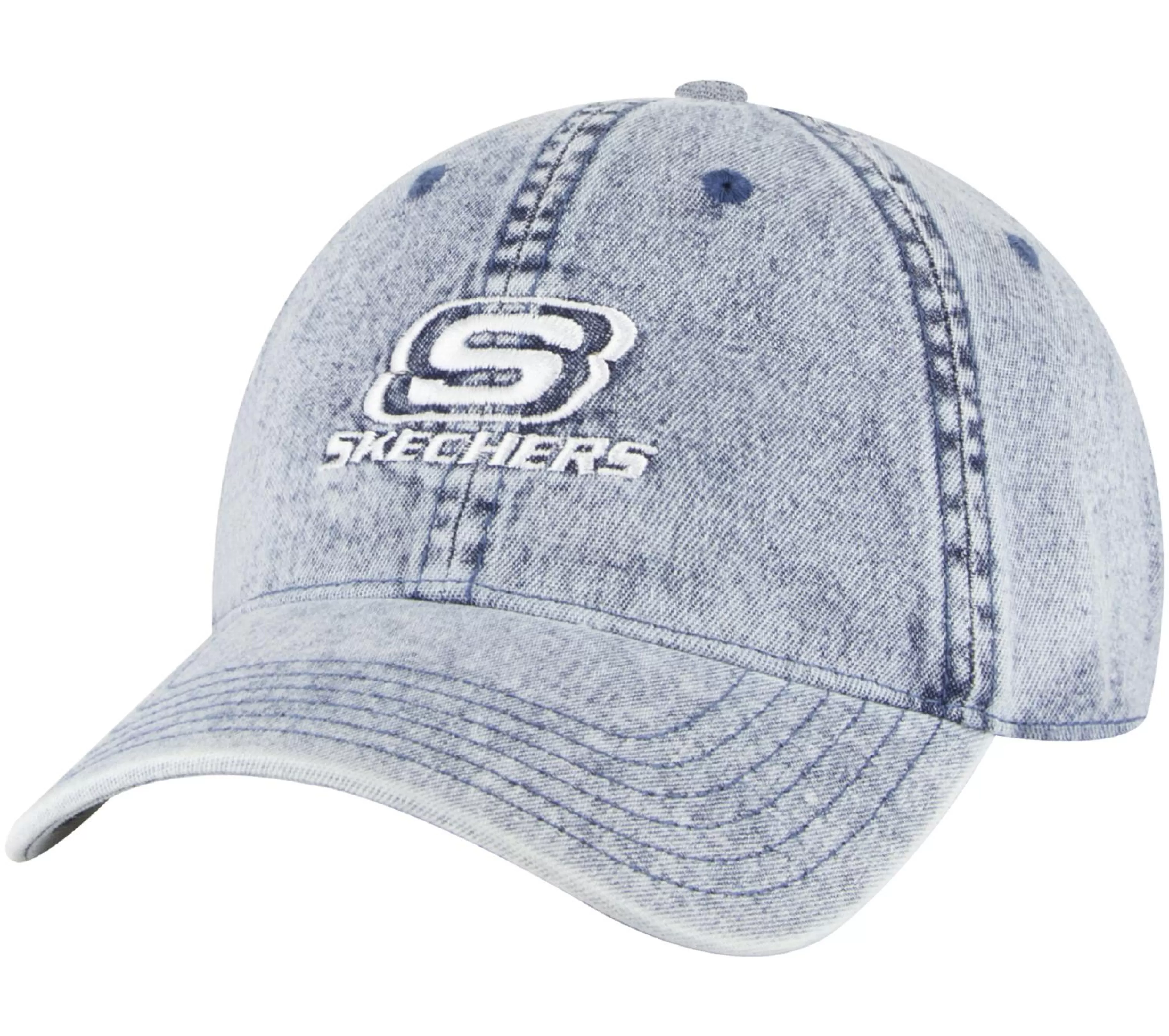 Acessórios Para A Cabeça | Acessórios | SKECHERS Embroidered Hat DENIM