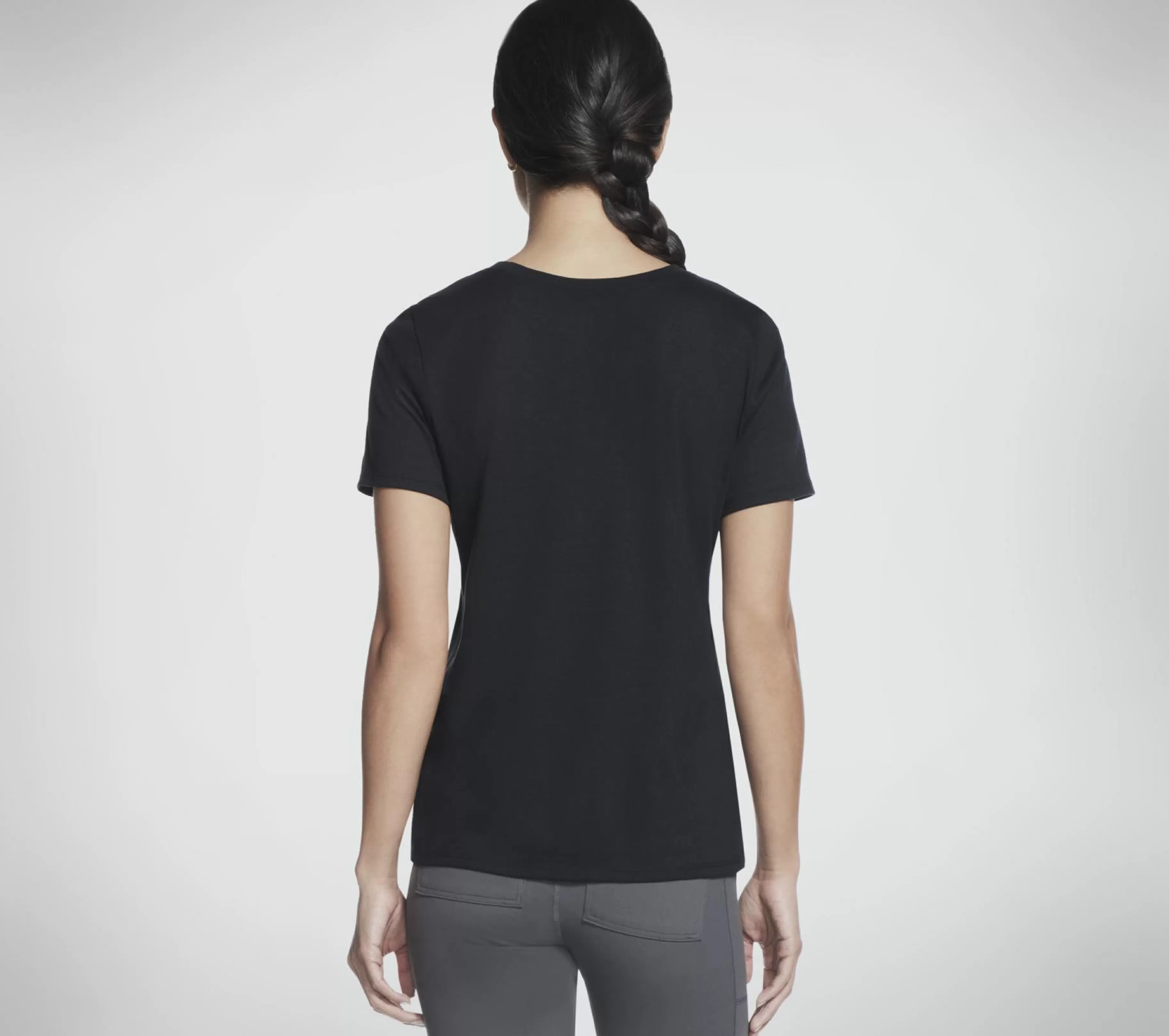 Partes De Cima | Partes De Cima | SKECHERS Diamond Legacy Tee PRETO