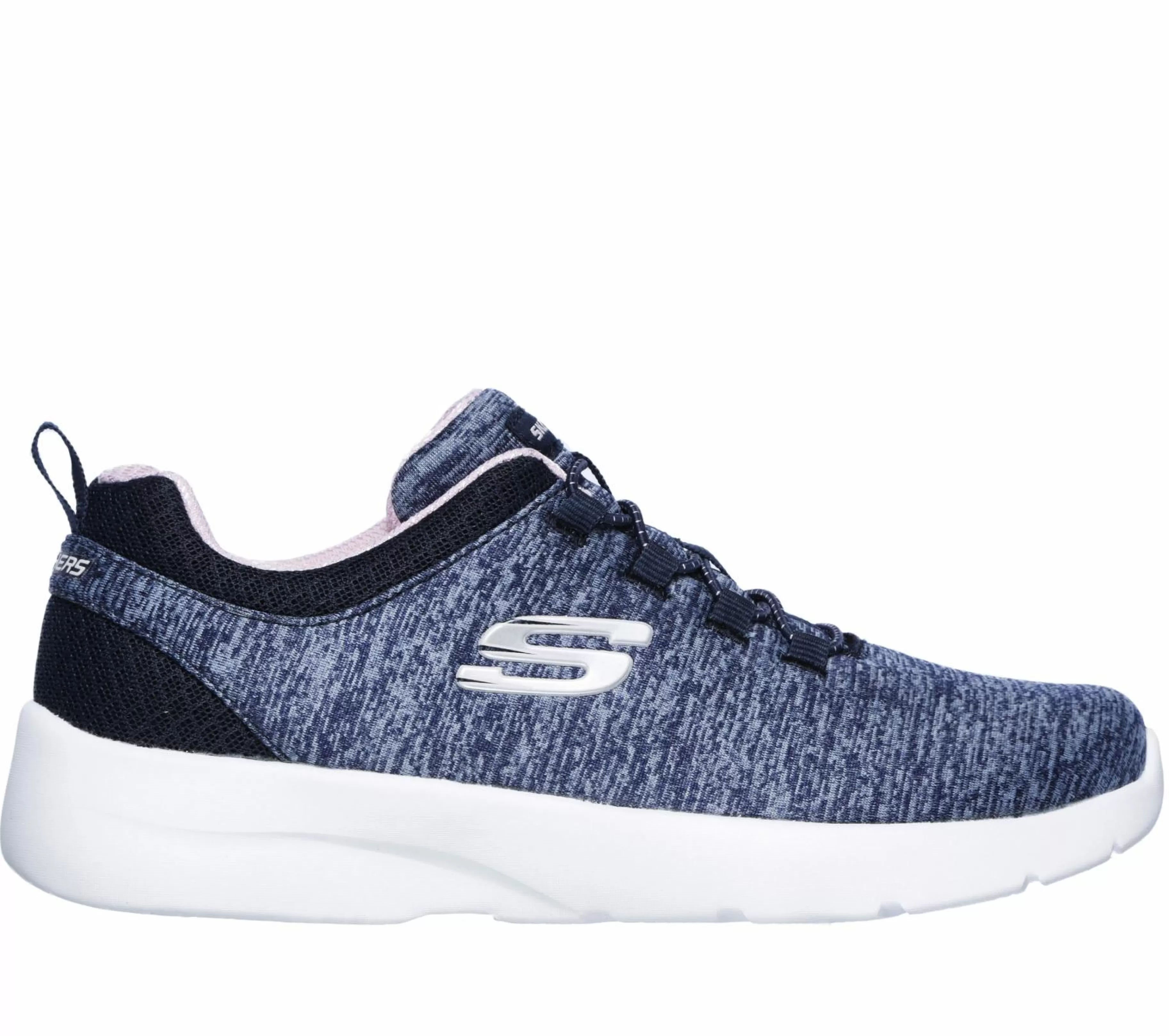 Calçado Sem Atacadores | Sapatilhas Casuais | SKECHERS Dynamight 2.0 - In A Flash NAVY / ROSA