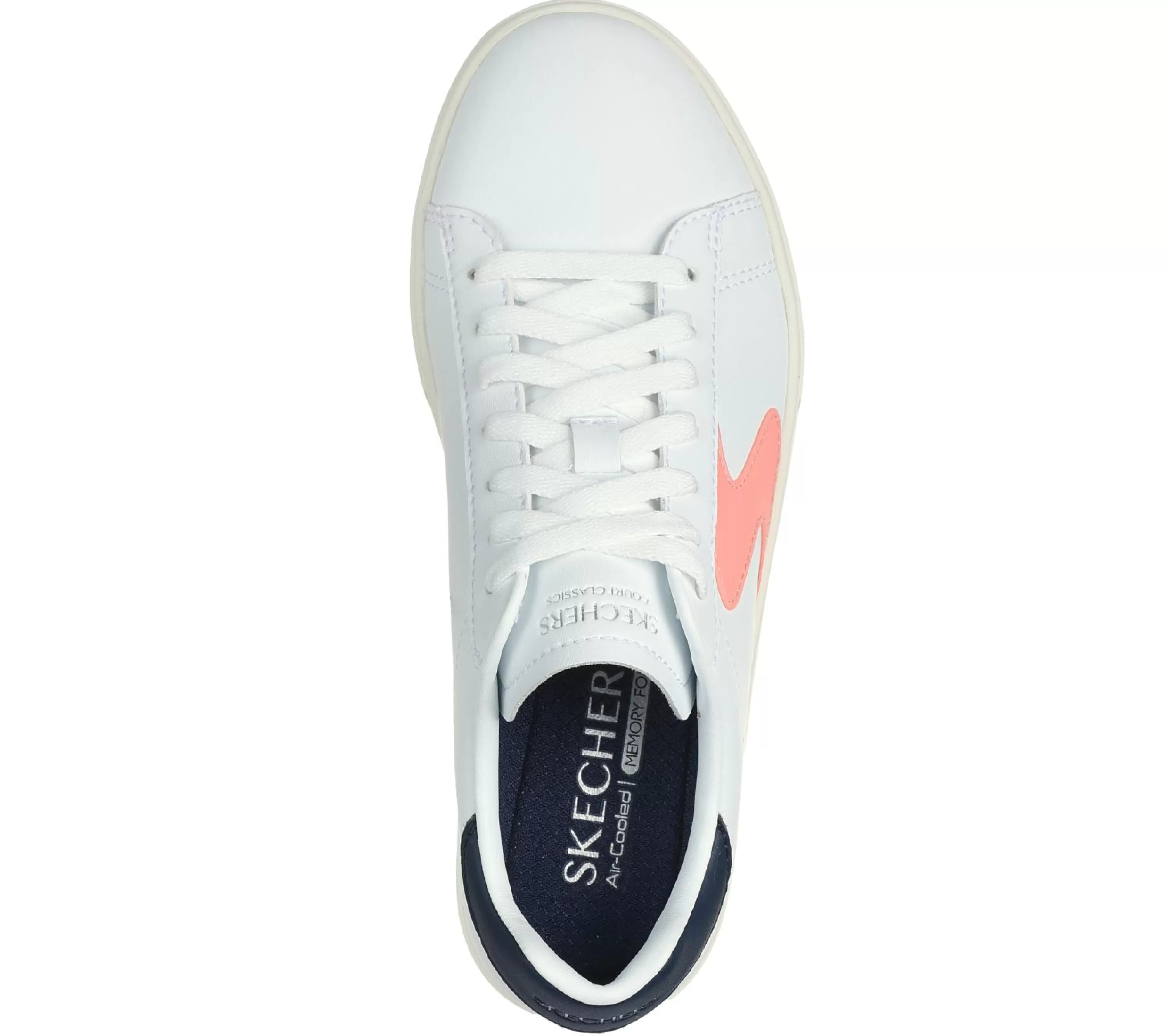 Sapatos Rasos | Com Atacadores | SKECHERS Eden LX - Top Grade BRANCO / NAVY