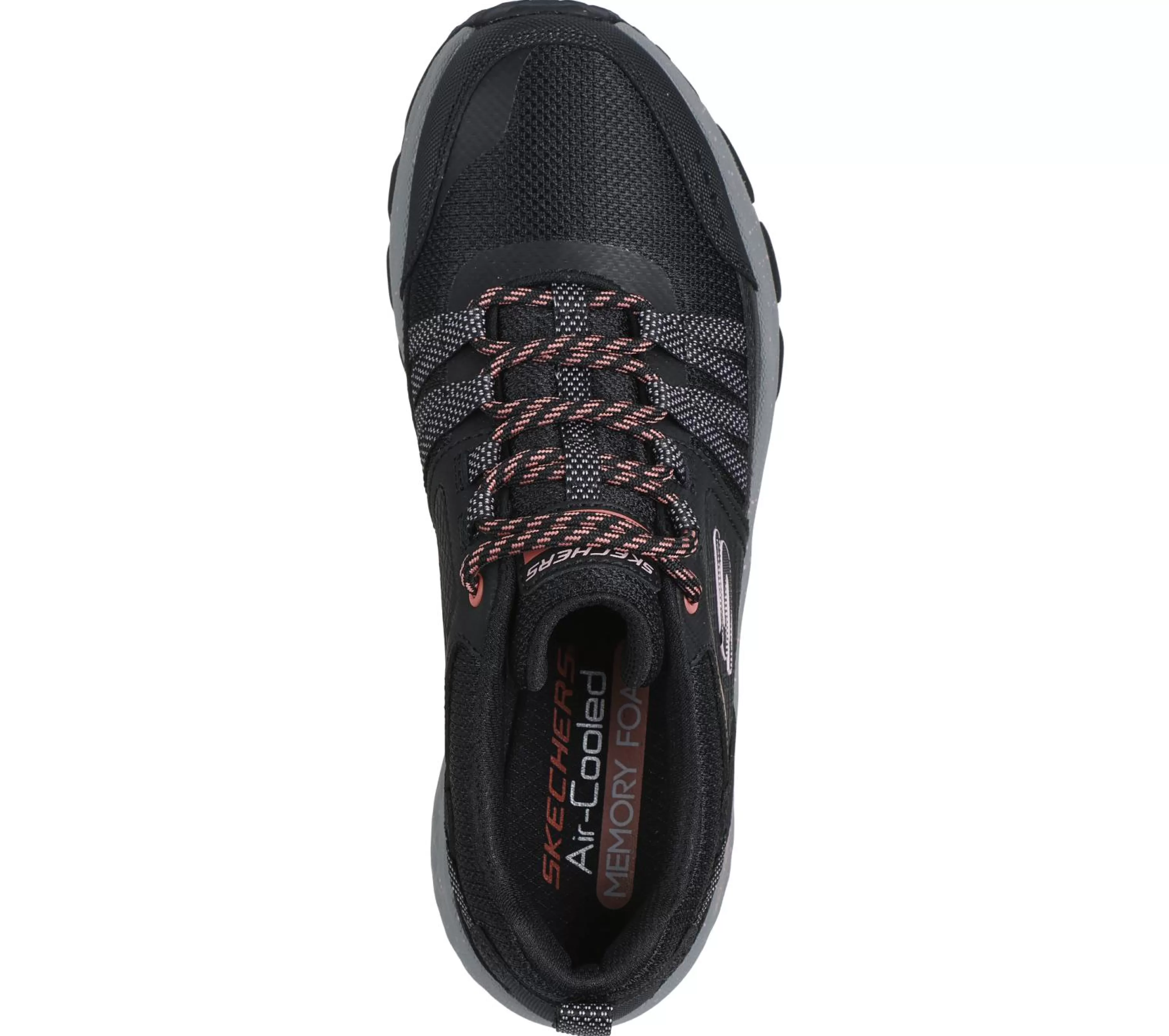 Com Atacadores | Sapatilhas Casuais | SKECHERS Escape Plan - Endless Pursuit PRETO / ROSA CHOQUE