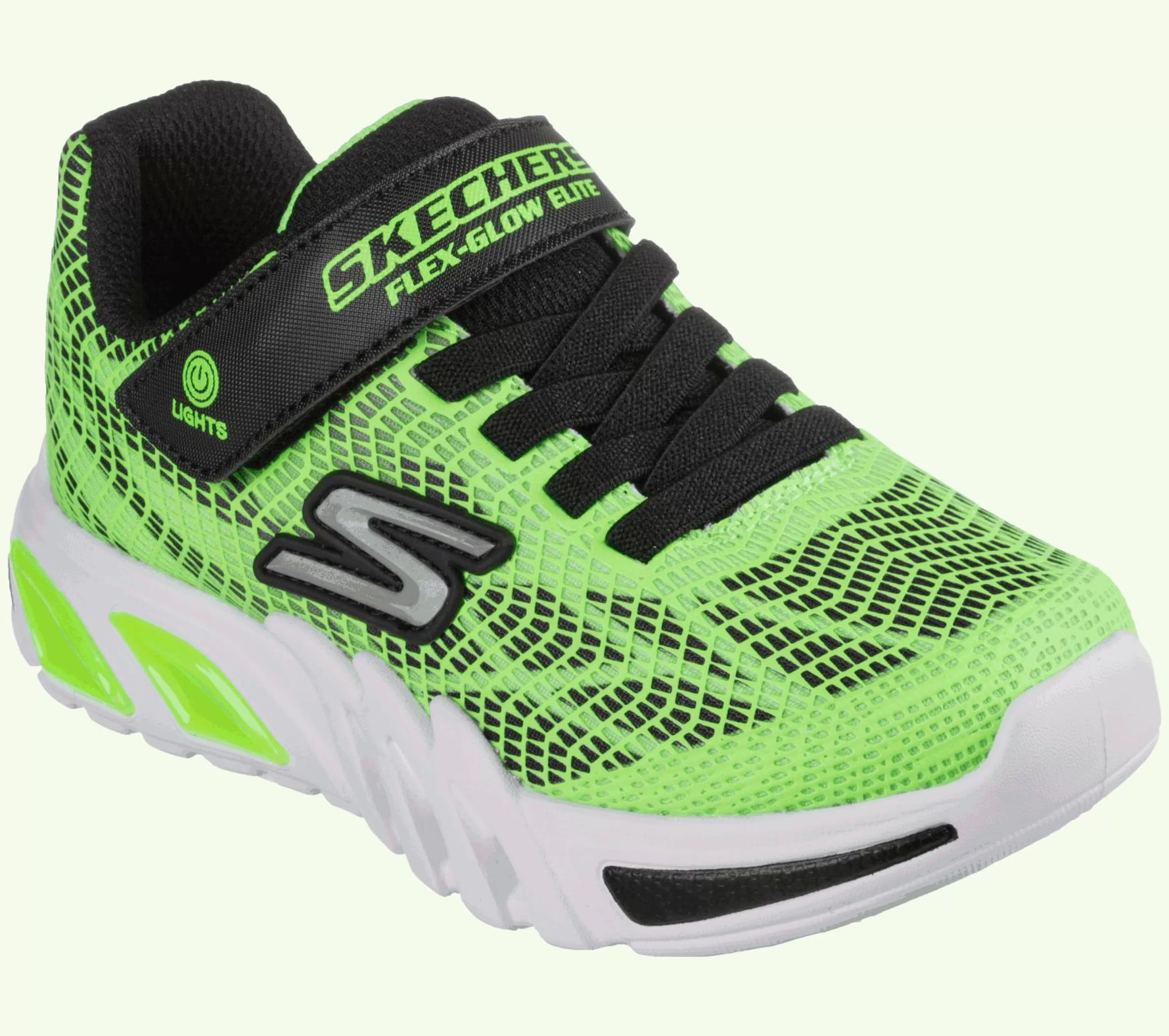 Luzes | Sapatilhas | SKECHERS Flex-Glow Elite - Vorlo LIMA / PRETO