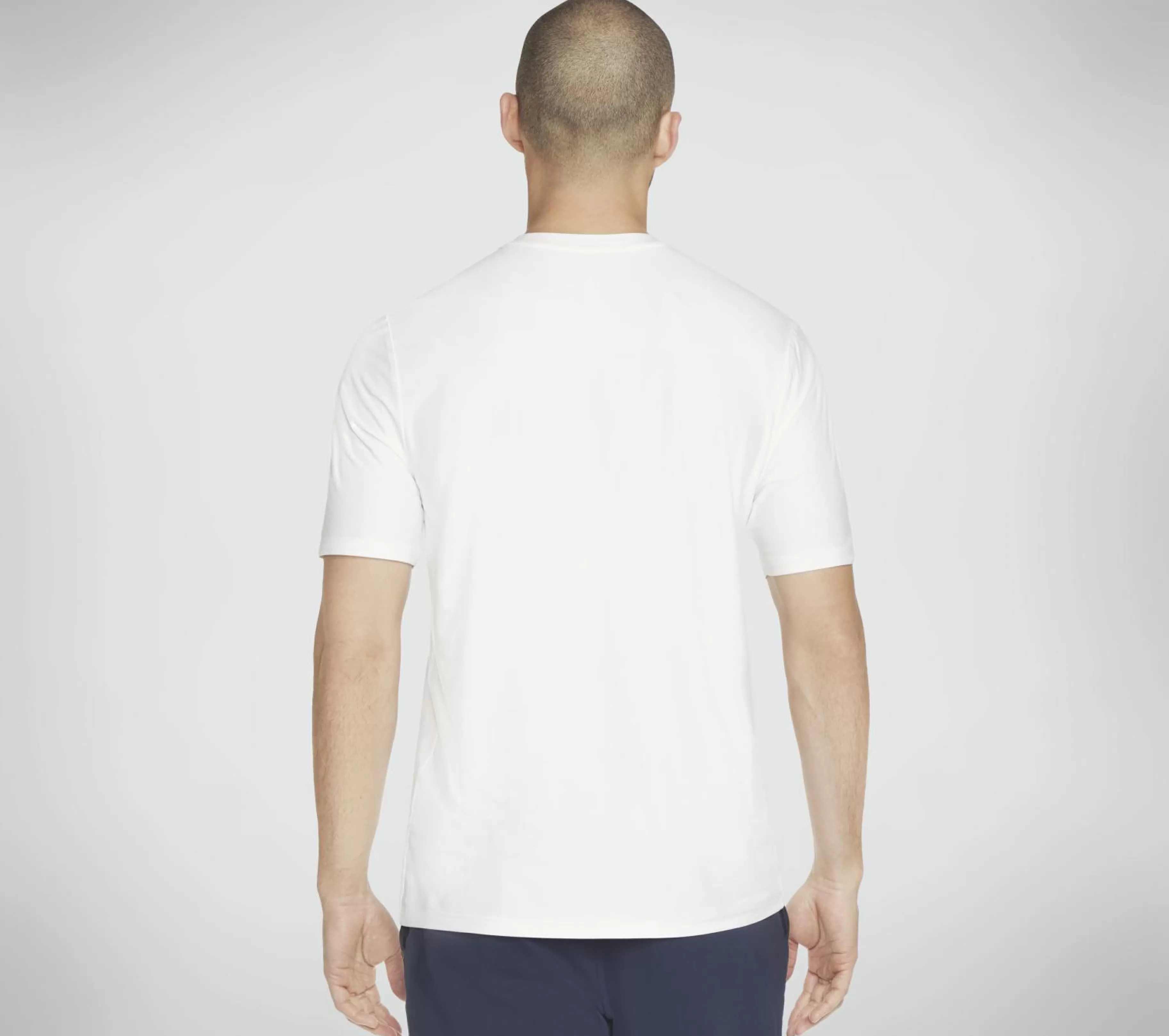 Partes De Cima | Partes De Cima | SKECHERS GO DRI All Day Tee BRANCO