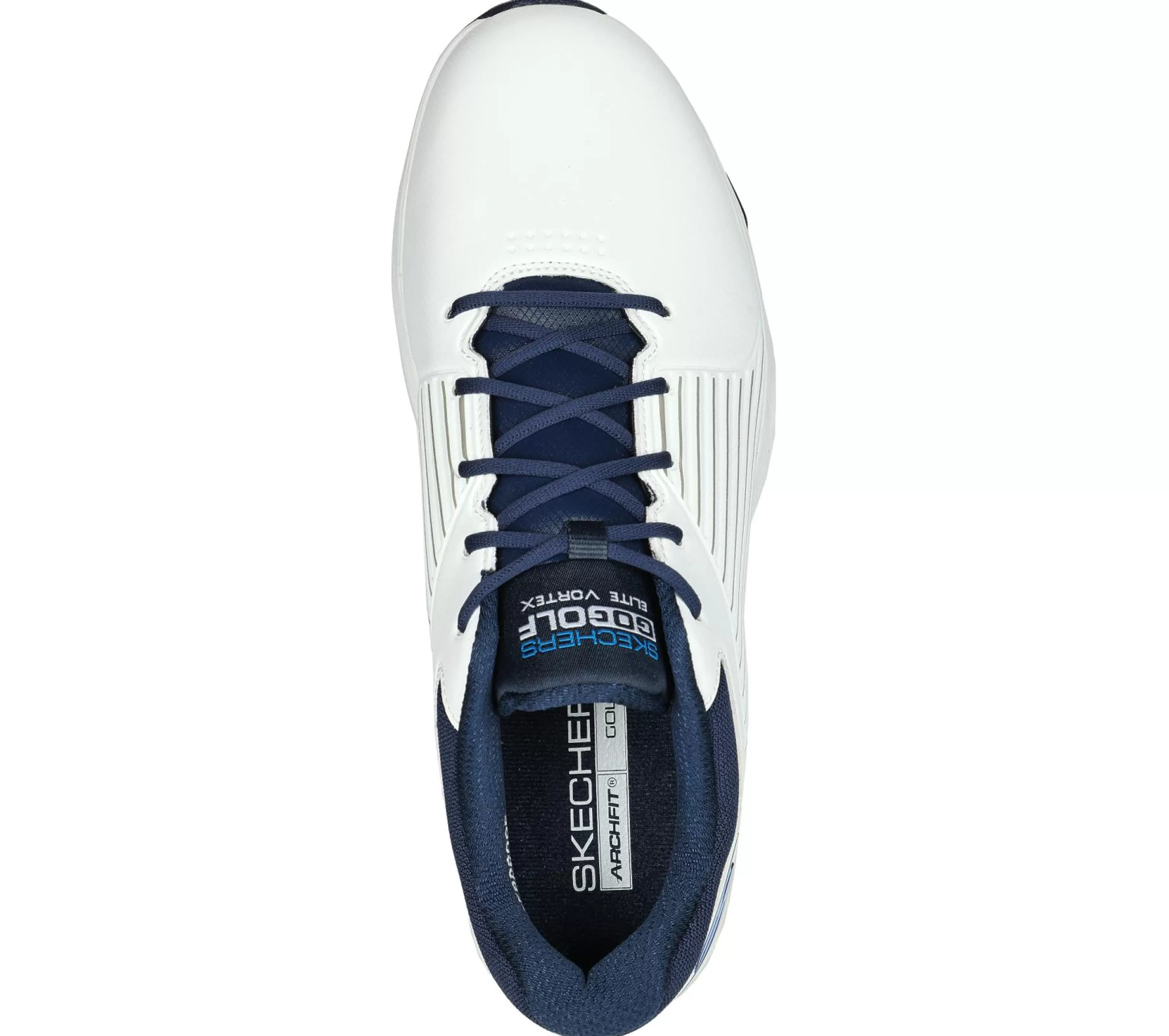 Sapatos Com Atacadores | Sapatilhas | SKECHERS GO GOLF Arch Fit Elite Vortex BRANCO / NAVY