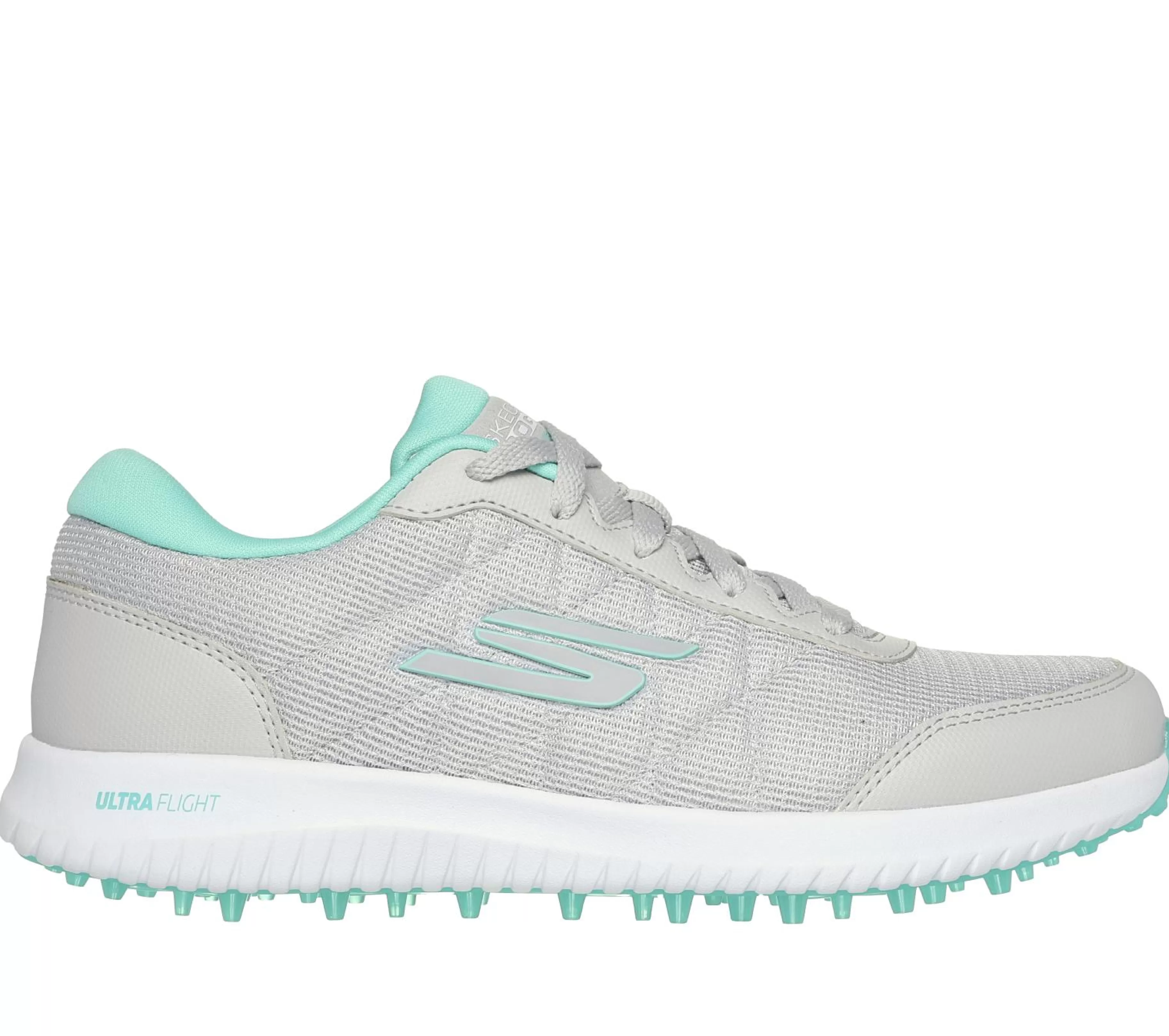 Com Atacadores | Sapatilhas | SKECHERS GO GOLF Max - Fairway 4 CINZENTO / TURQUESA