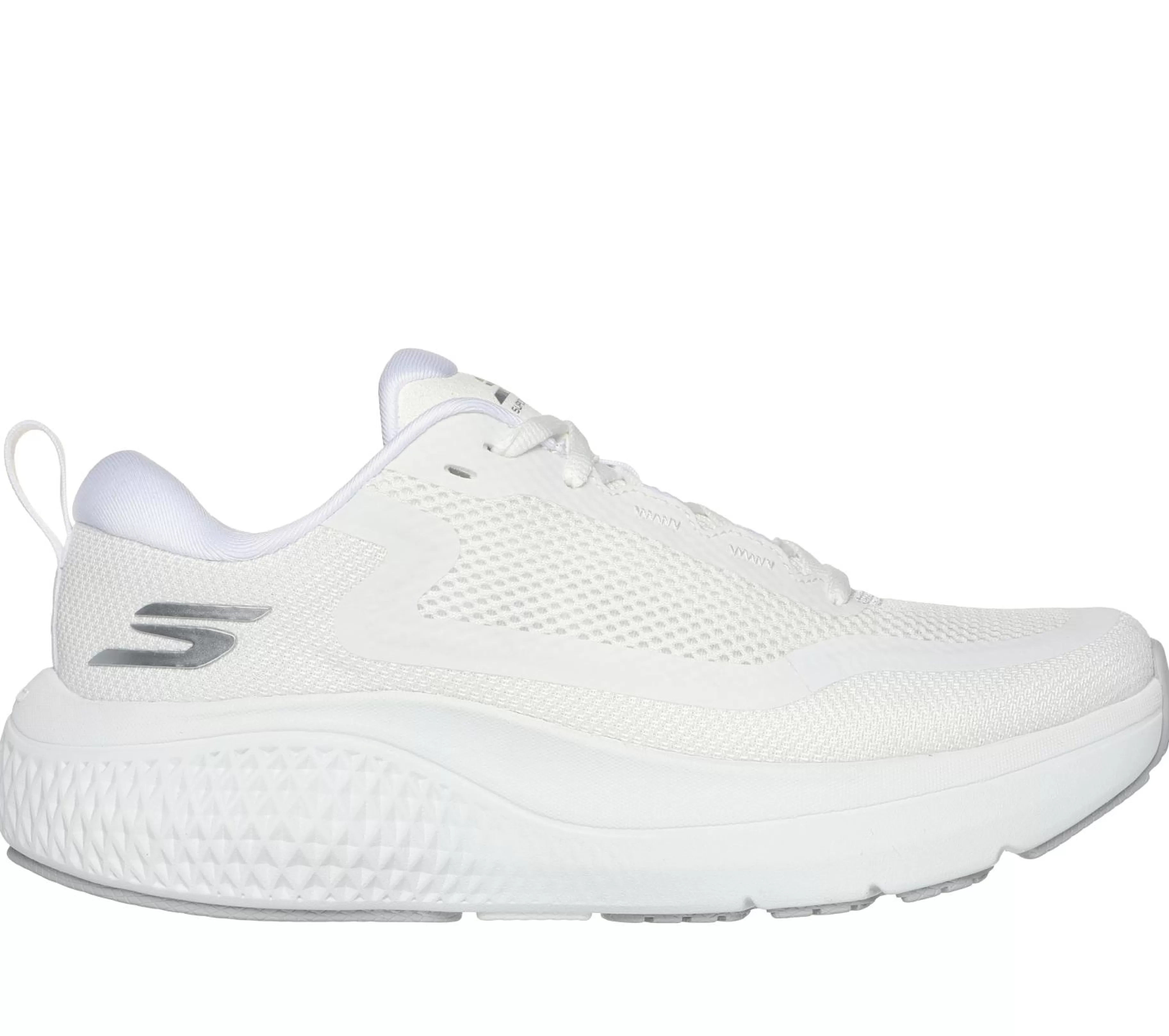 Com Atacadores | Sapatilhas | SKECHERS GO RUN Supersonic Max BRANCO / PRATEADO