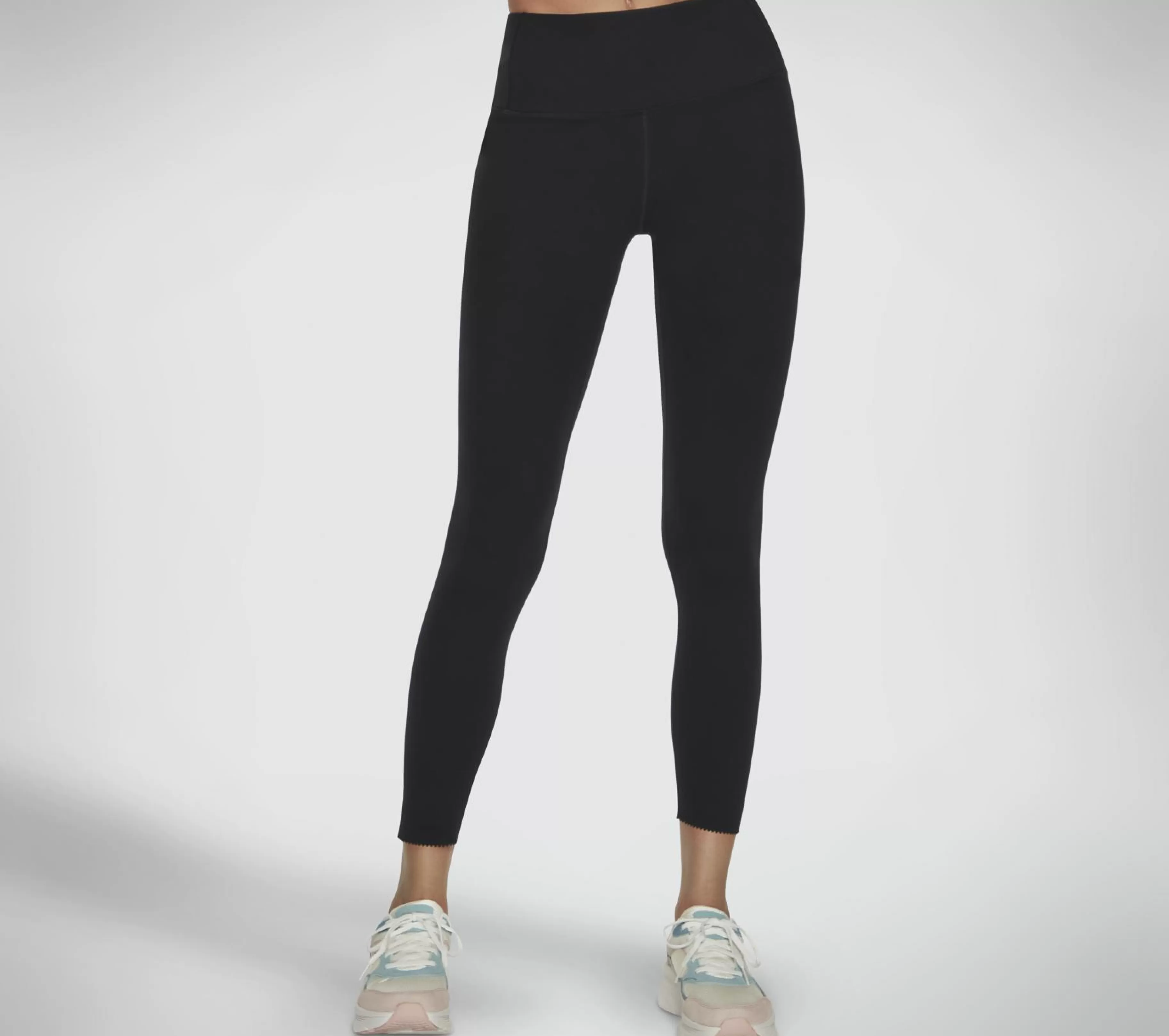 Calças | Partes De Baixo | SKECHERS GO SCULPT Scalloped HW Legging PRETO