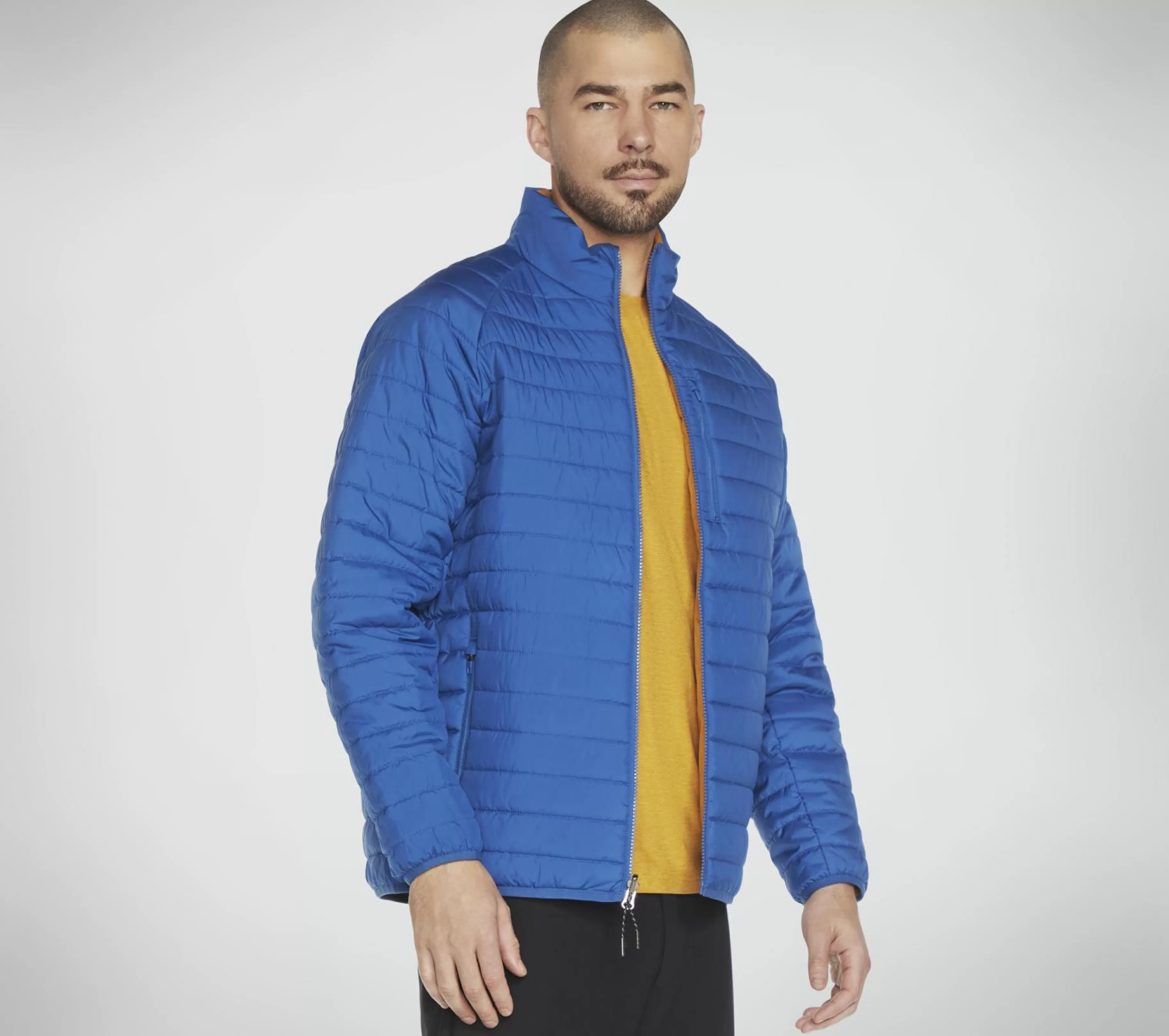 Partes De Cima | Partes De Cima | SKECHERS GO SHIELD Altitude Reversible Jacket ROYAL