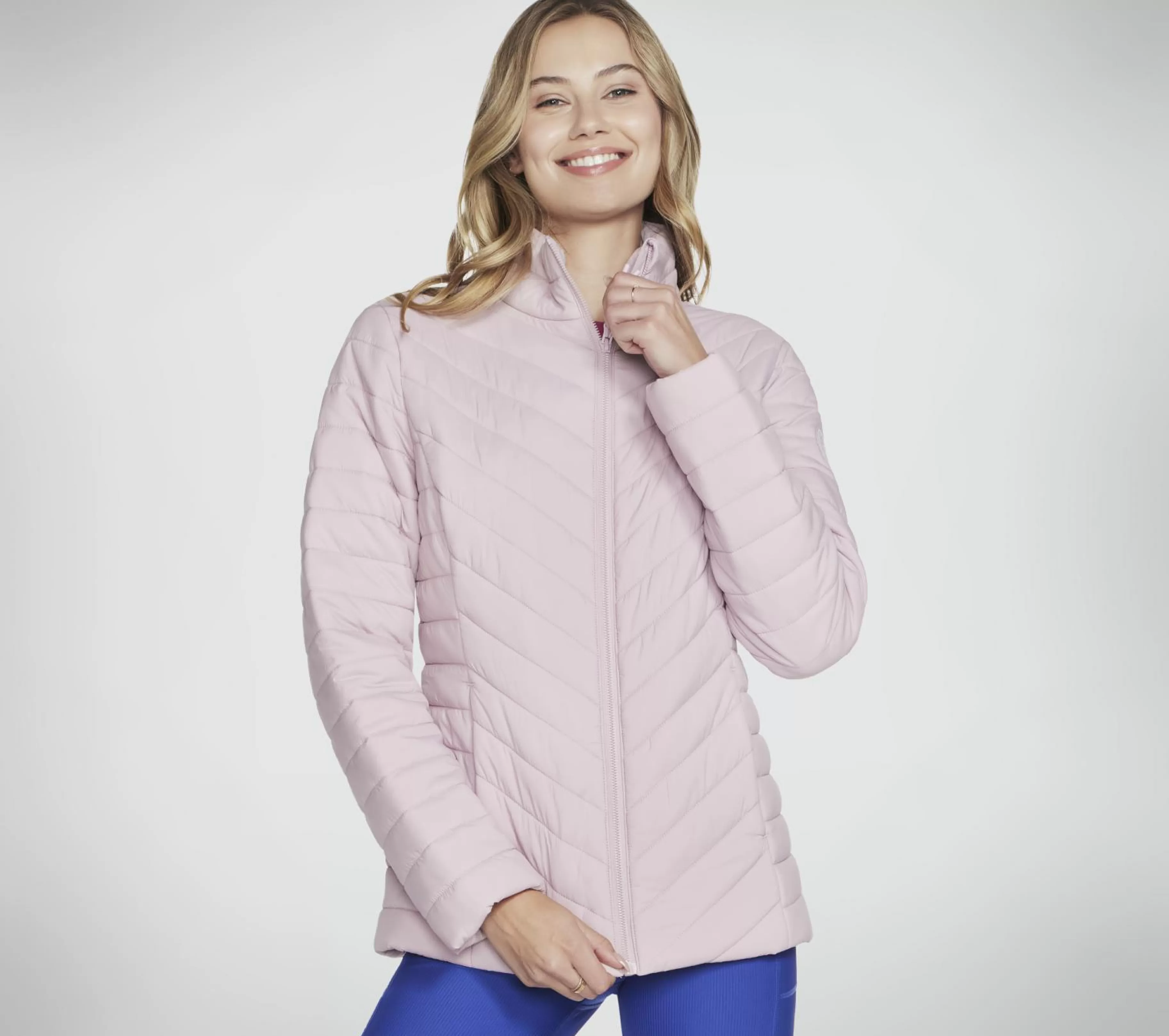 Partes De Cima | Partes De Cima | SKECHERS GO SHIELD Everyday Jacket ROSA / LAVANDA