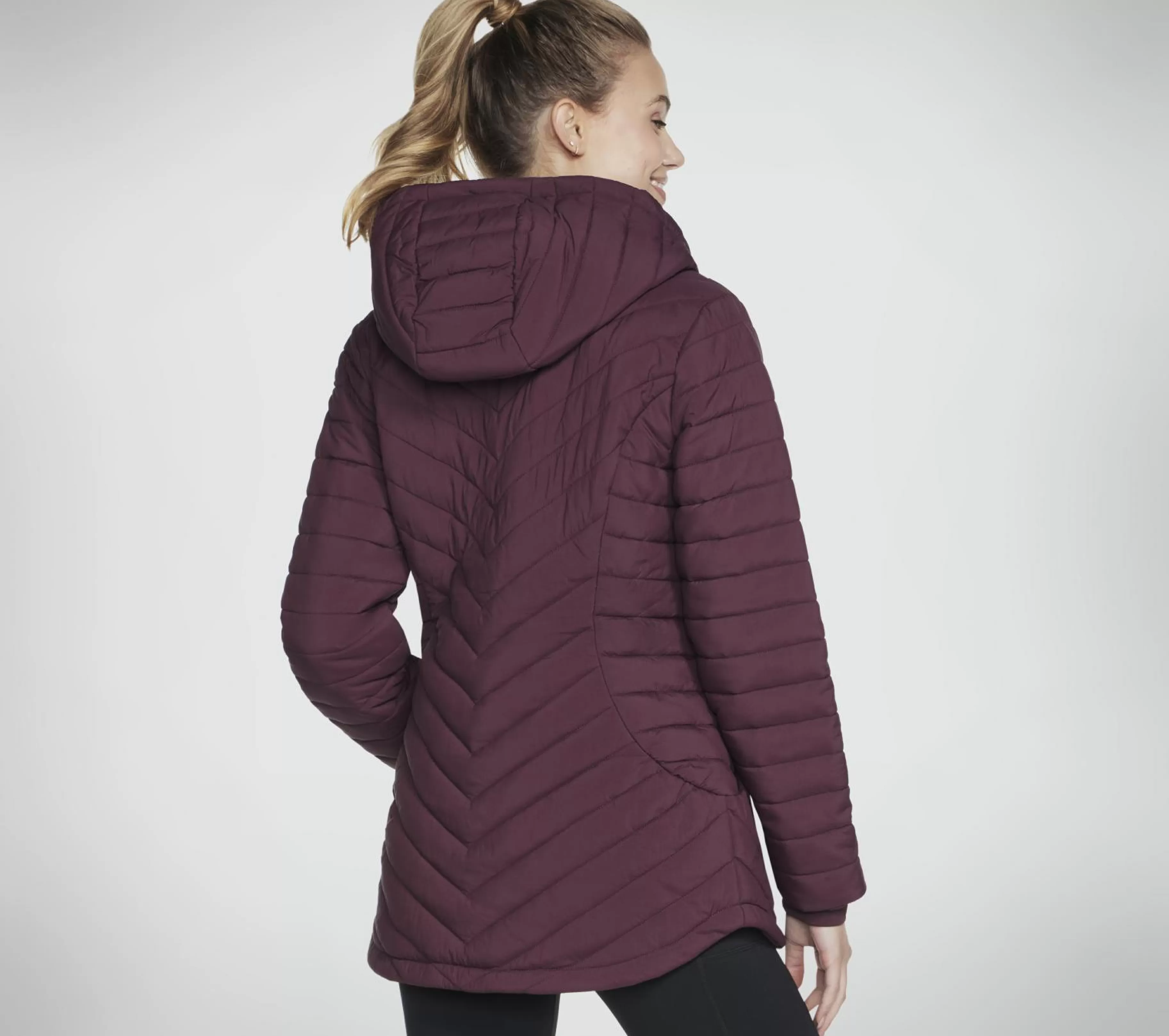 Partes De Cima | Partes De Cima | SKECHERS GO SHIELD Everyday Parka ROXO