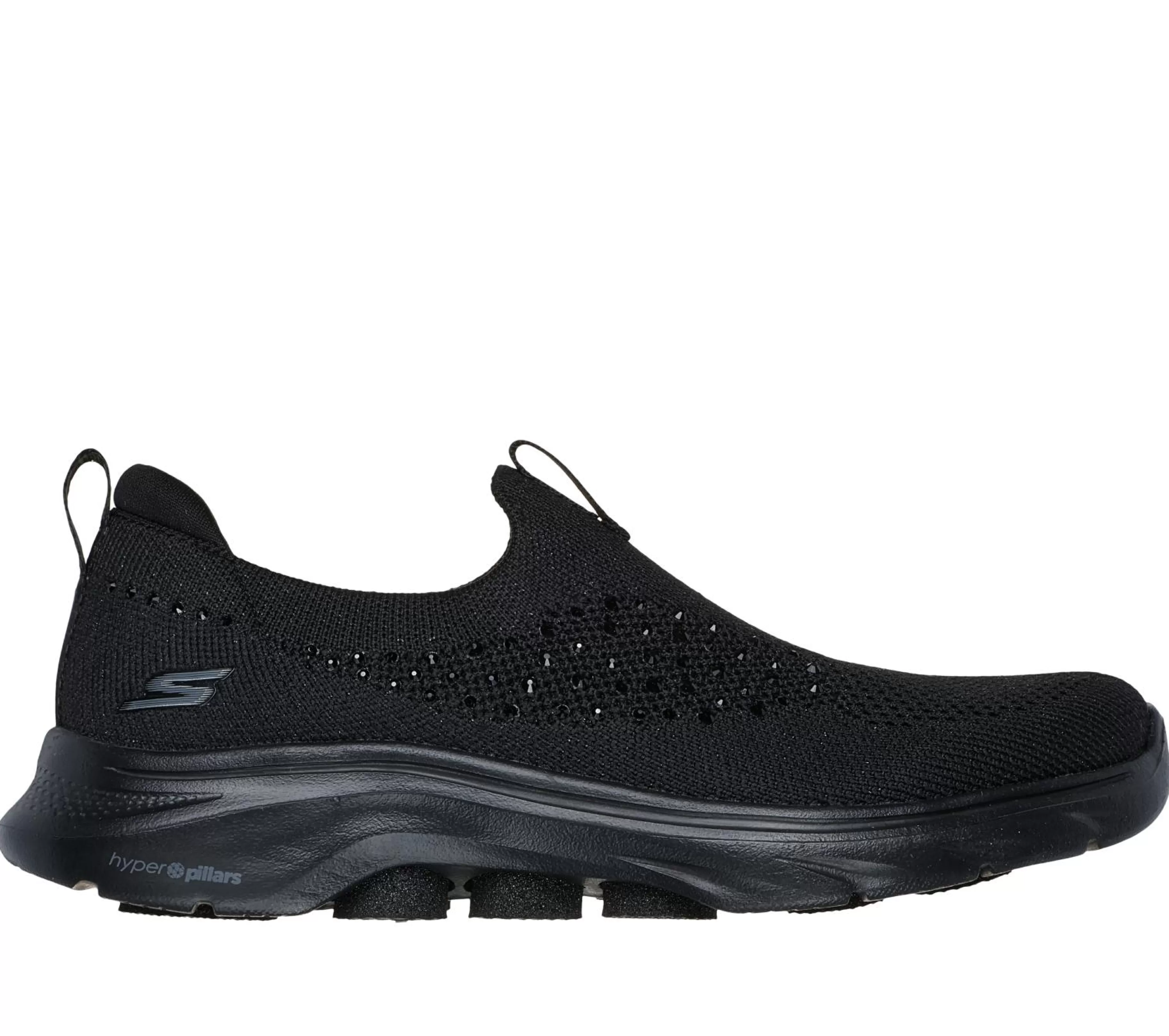 Calçado Sem Atacadores | Sapatilhas | SKECHERS GO WALK 7 - Blink PRETO