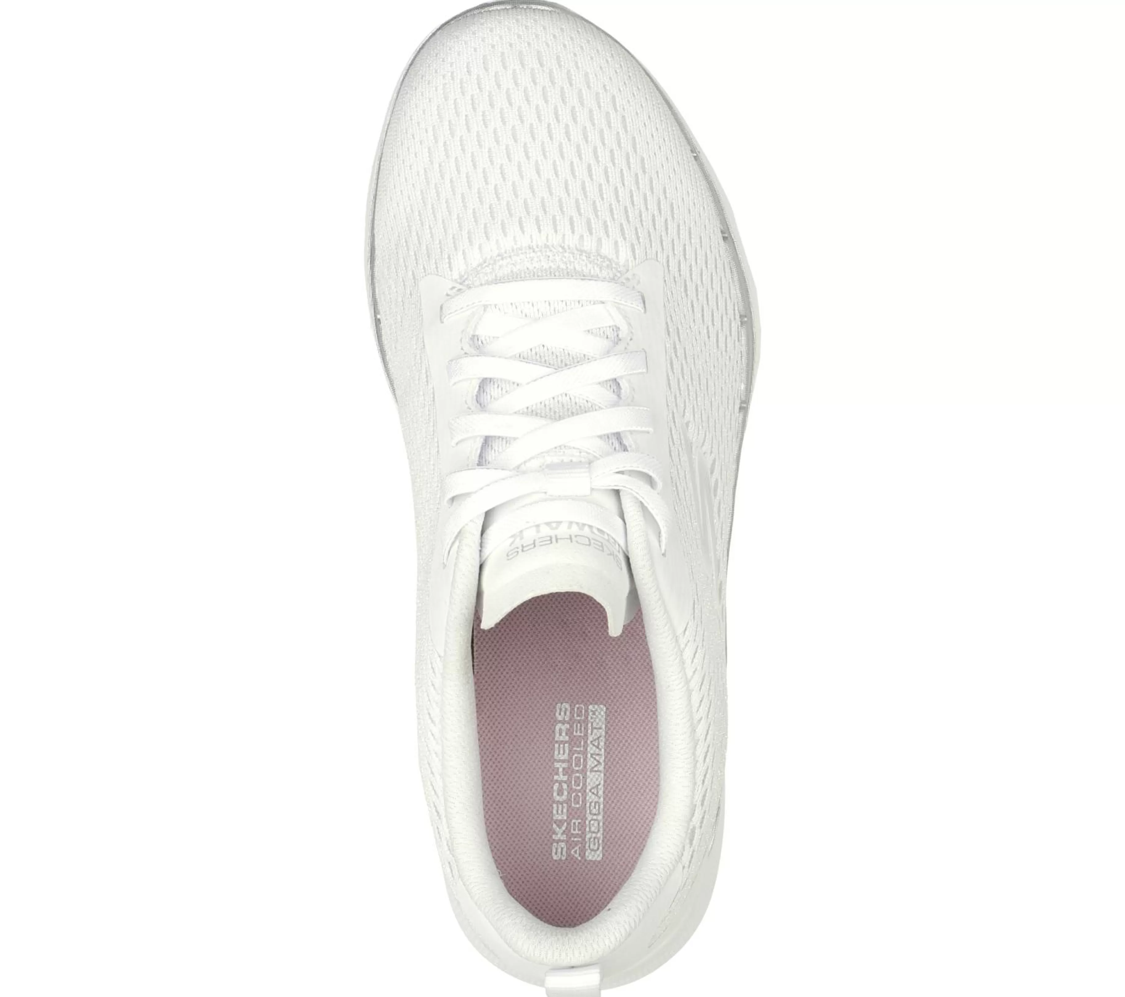 Calçado Sem Atacadores | Sapatilhas | SKECHERS GO WALK 6 - Bold Vision BRANCO