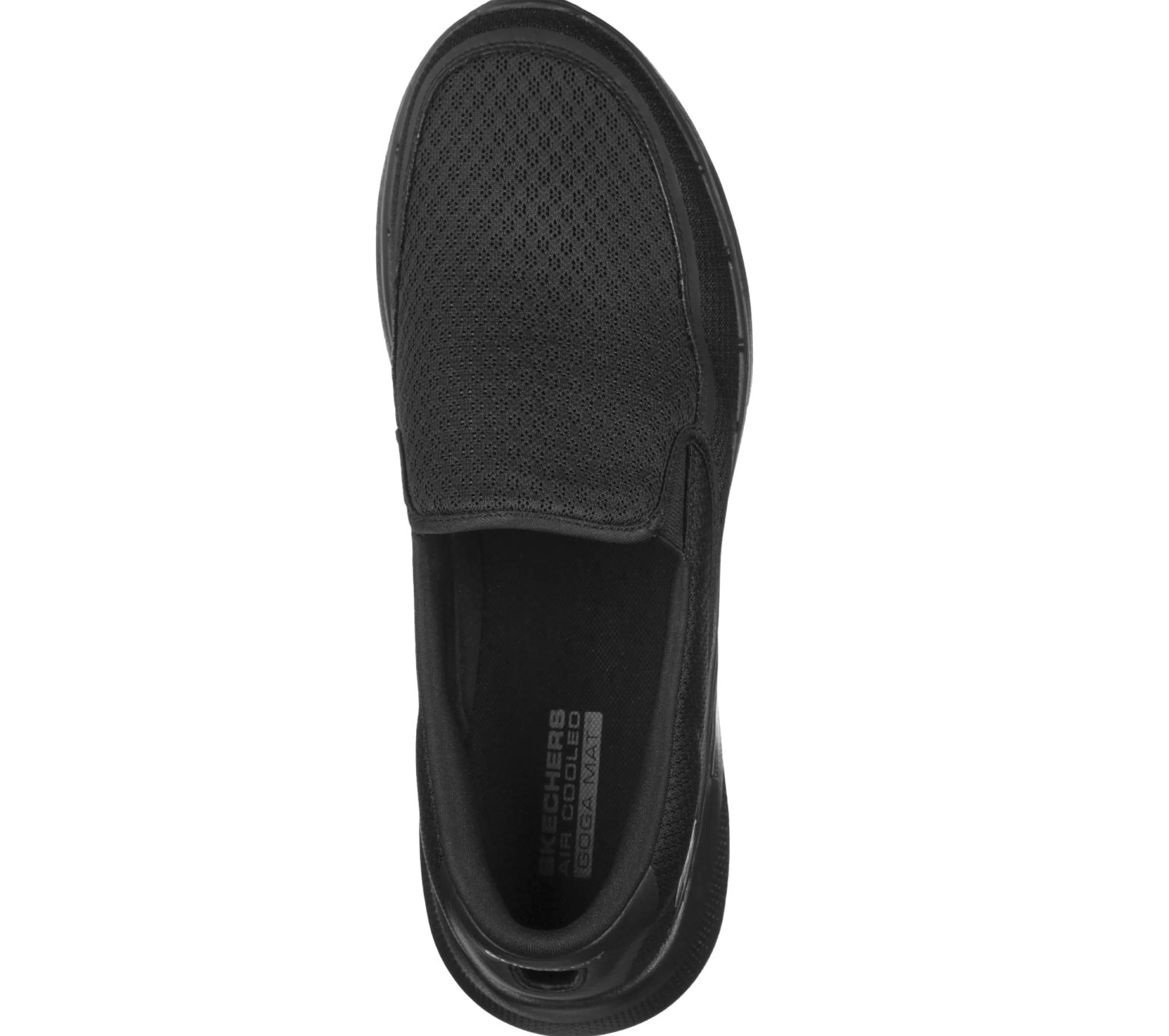 Calçado Sem Atacadores | Sapatilhas Casuais | SKECHERS GO WALK 6 - Orva PRETO