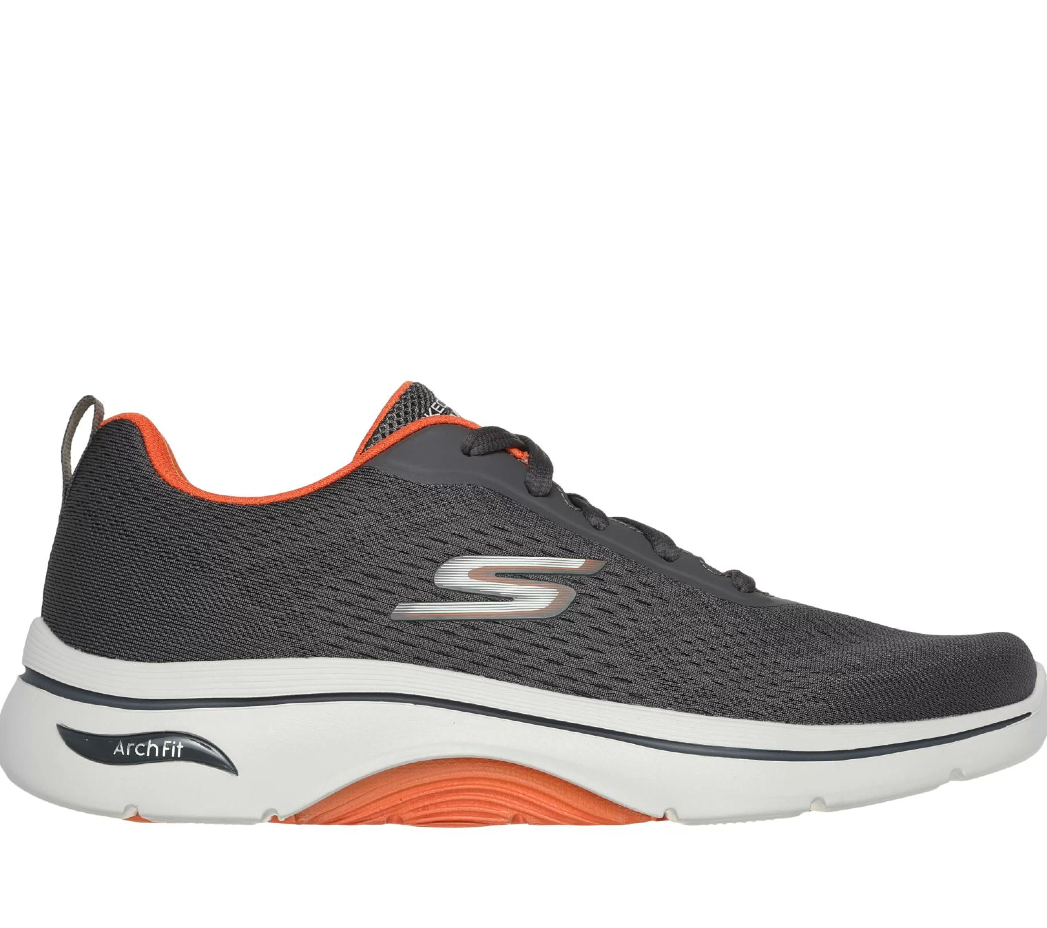 Sapatilhas | SKECHERS GO WALK Arch Fit 2.0 - Idyllic 2 CARVÃO / LARANJA