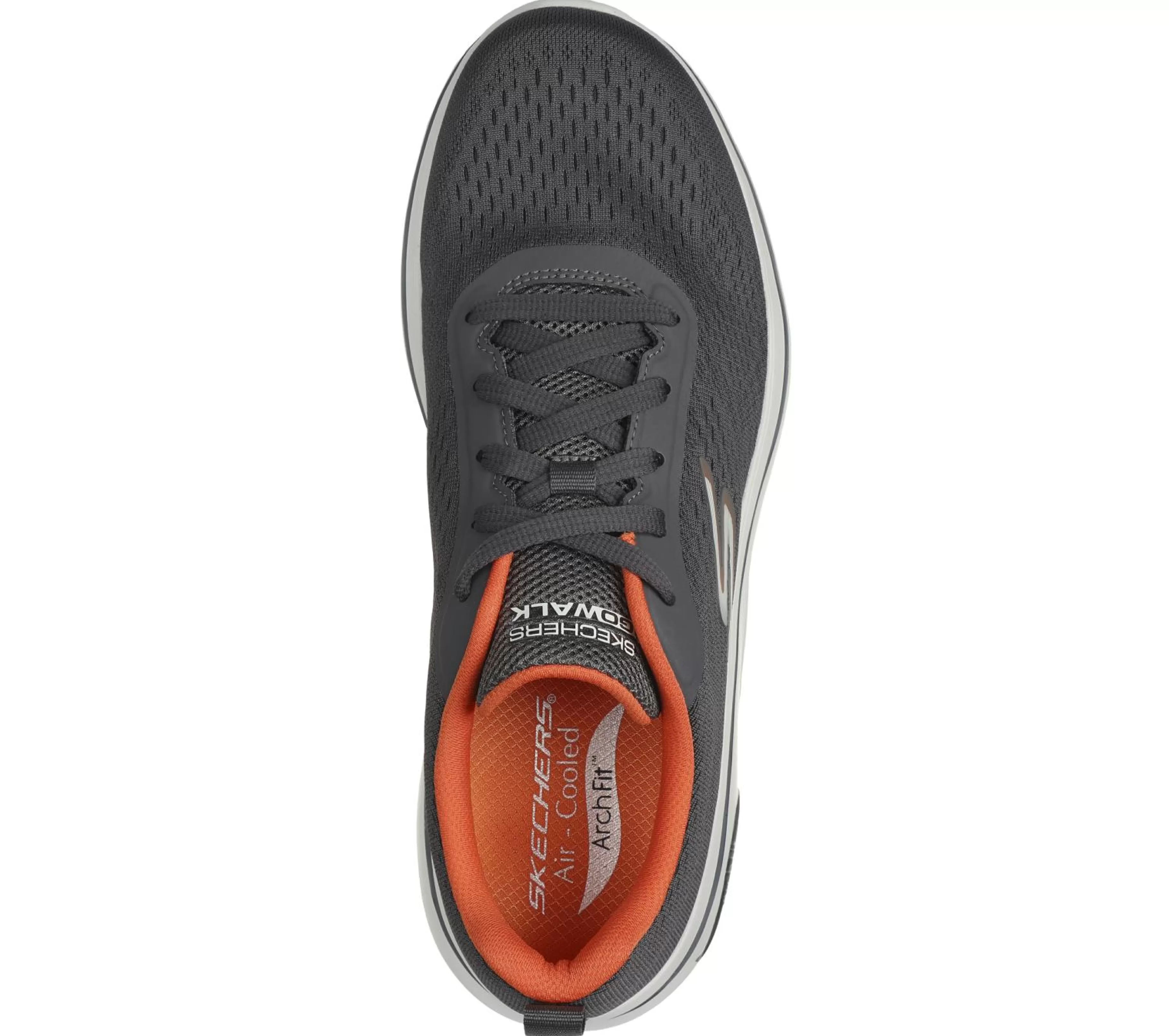 Sapatilhas | SKECHERS GO WALK Arch Fit 2.0 - Idyllic 2 CARVÃO / LARANJA