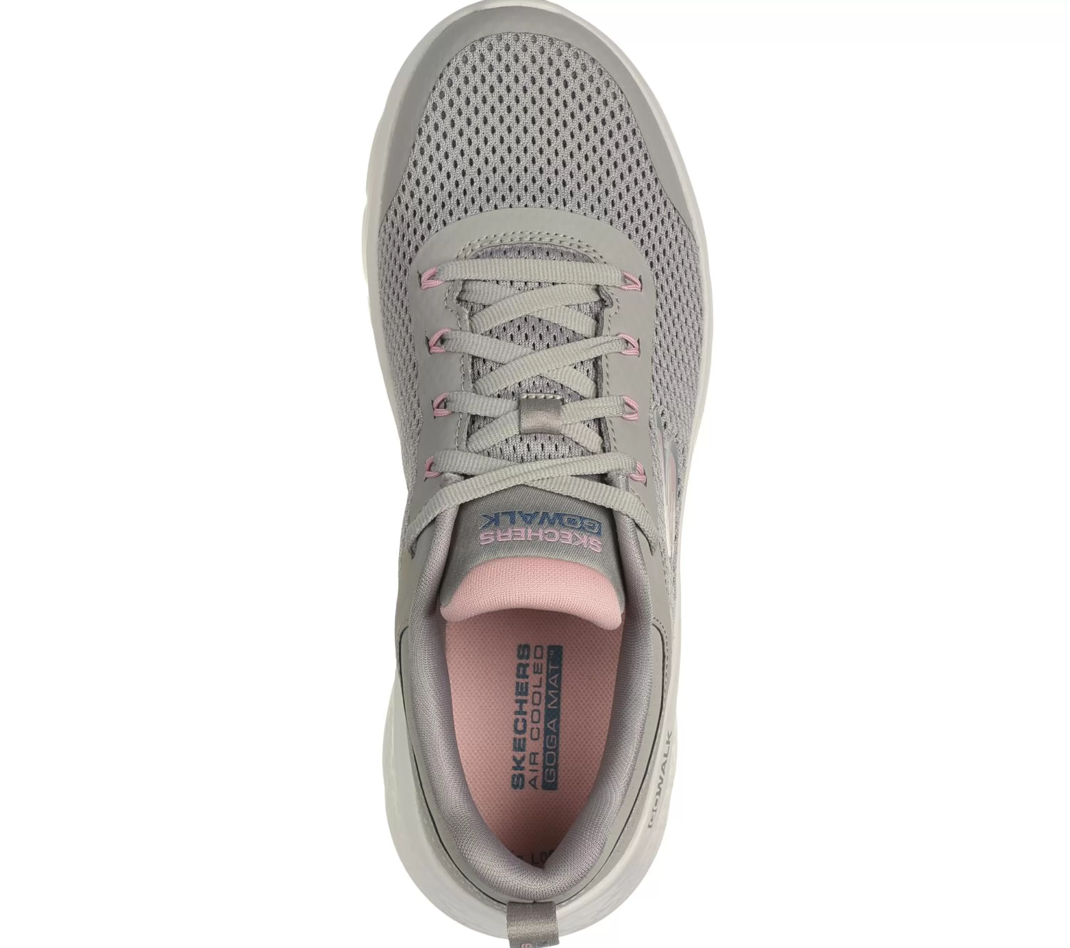 Com Atacadores | Sapatilhas | SKECHERS GO WALK Flex - Caley TAUPE / ROSA