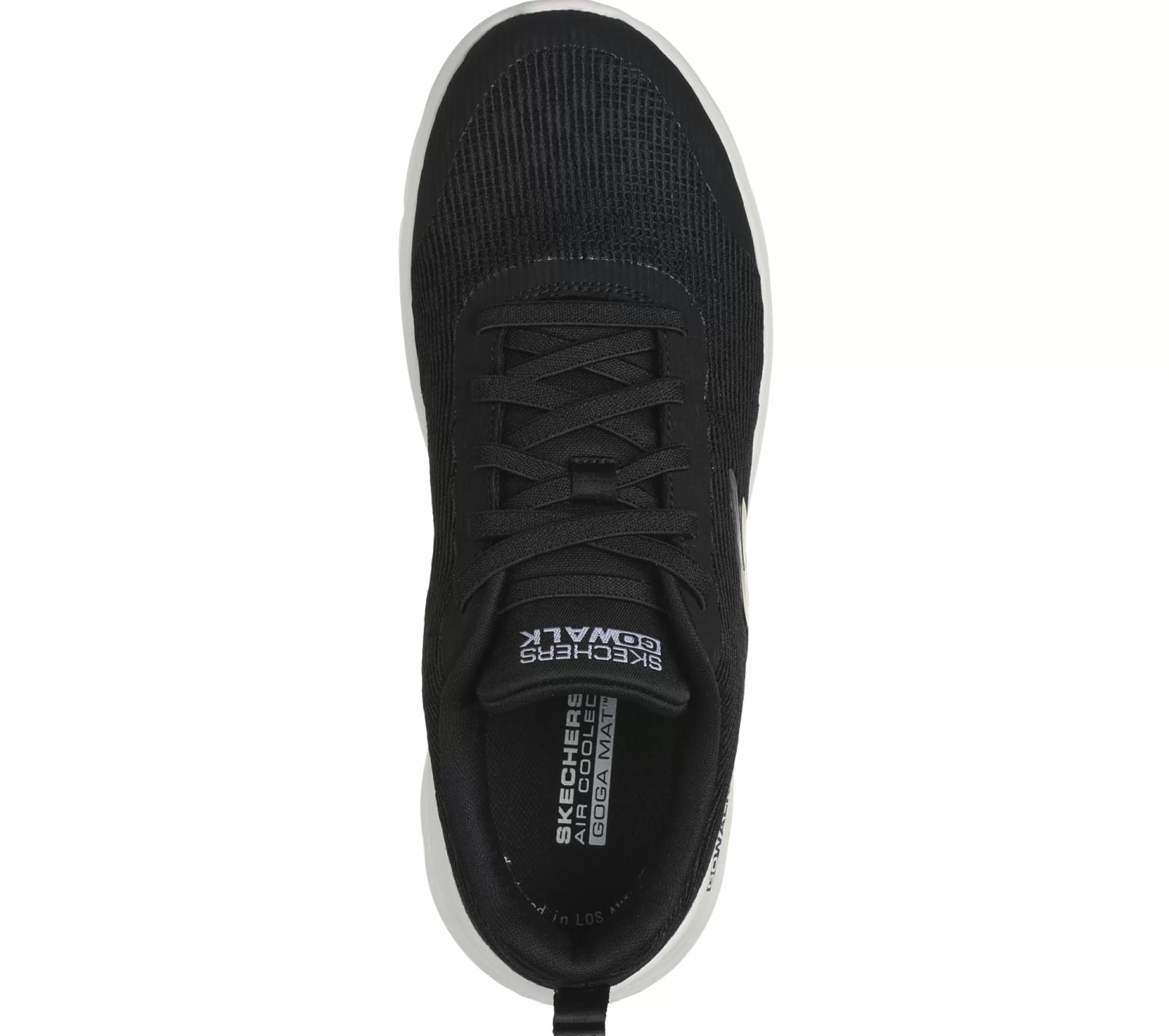 Calçado Sem Atacadores | Sapatilhas | SKECHERS GO WALK Flex - Viva PRETO / BRANCO