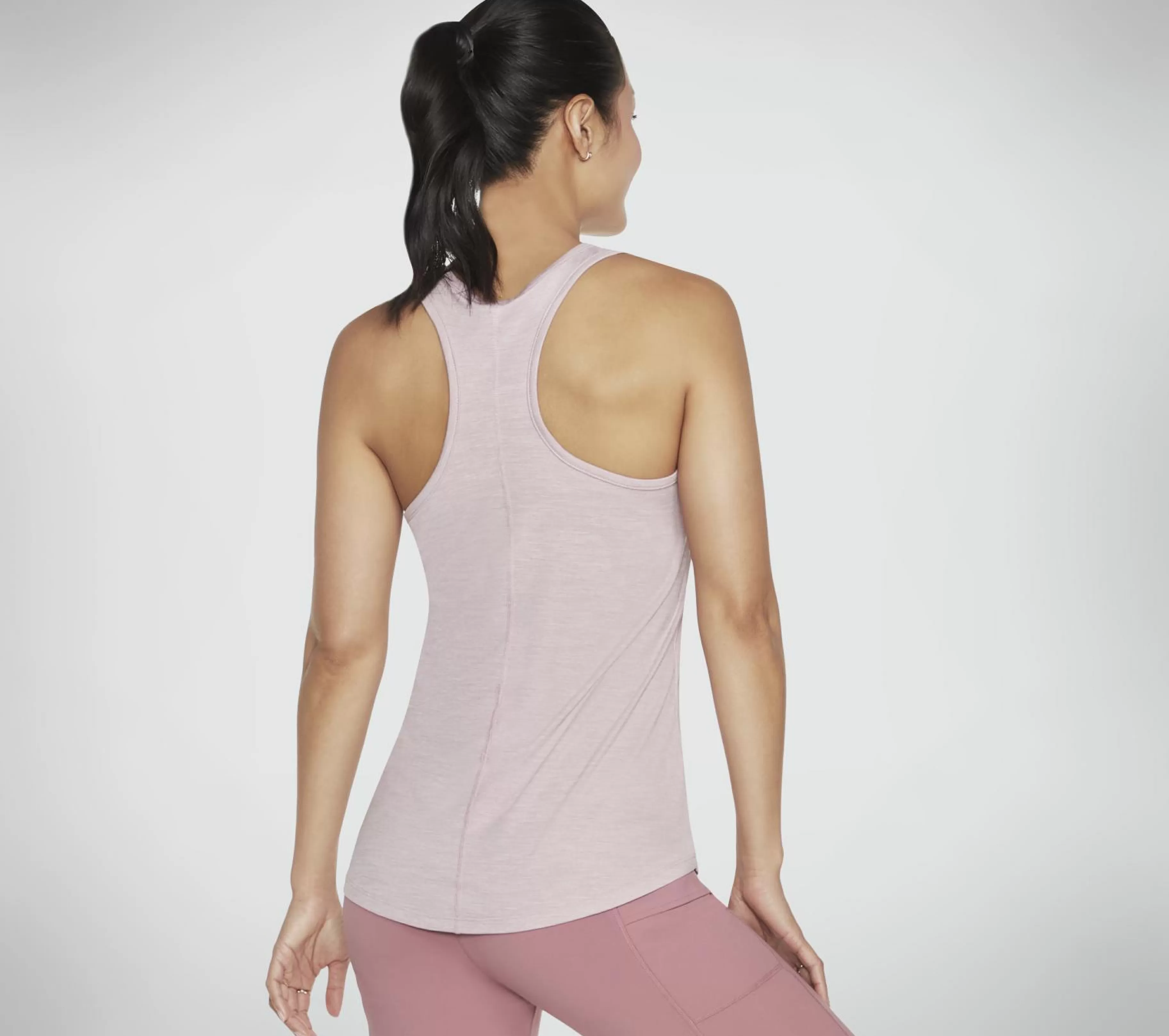 Partes De Cima | Partes De Cima | SKECHERS GODRI SWIFT Racerback Tank ROSA / LAVANDA