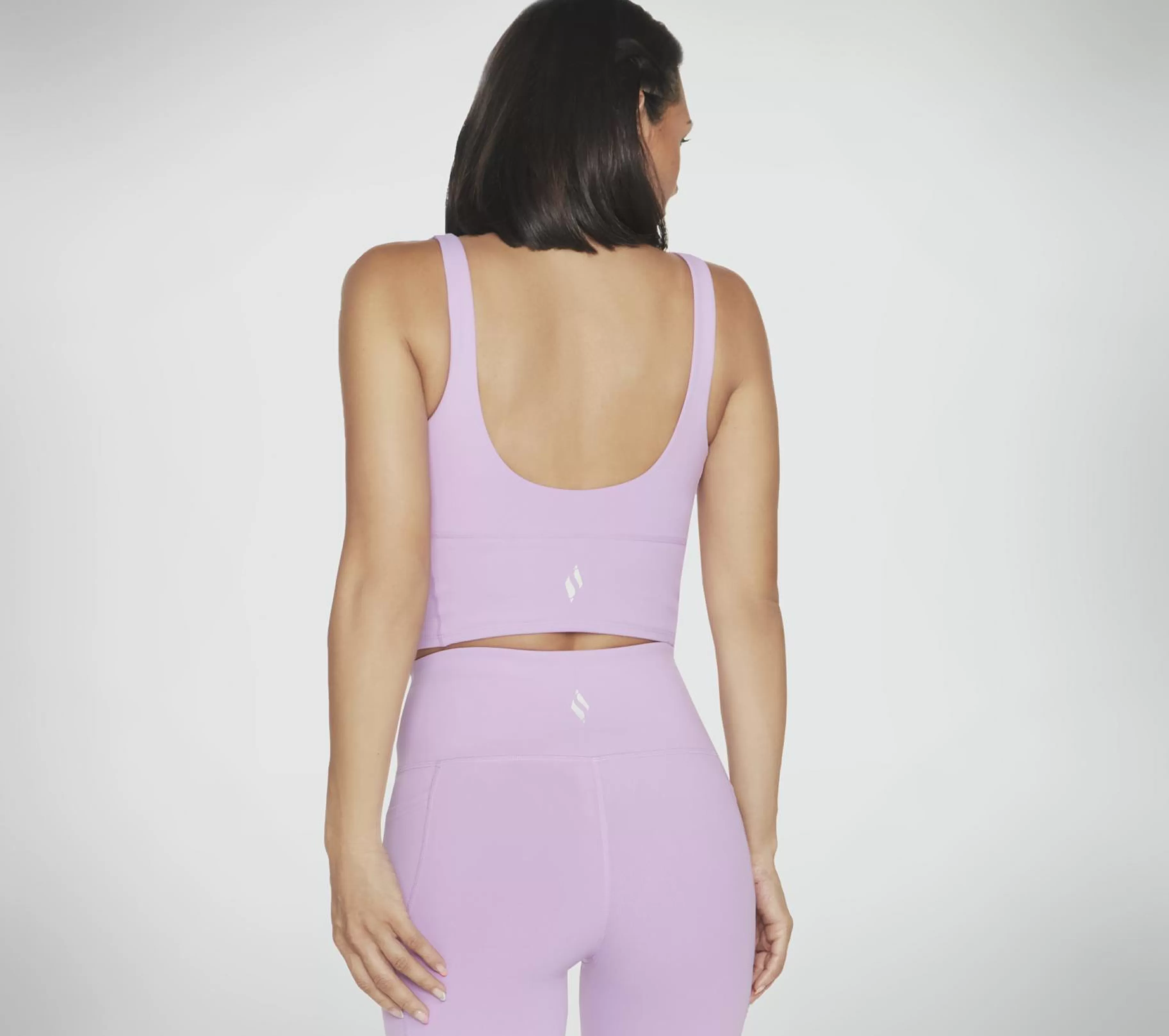 Partes De Cima | Partes De Cima | SKECHERS GOFLEX Joy Longline Bra ROXO / VIOLETA