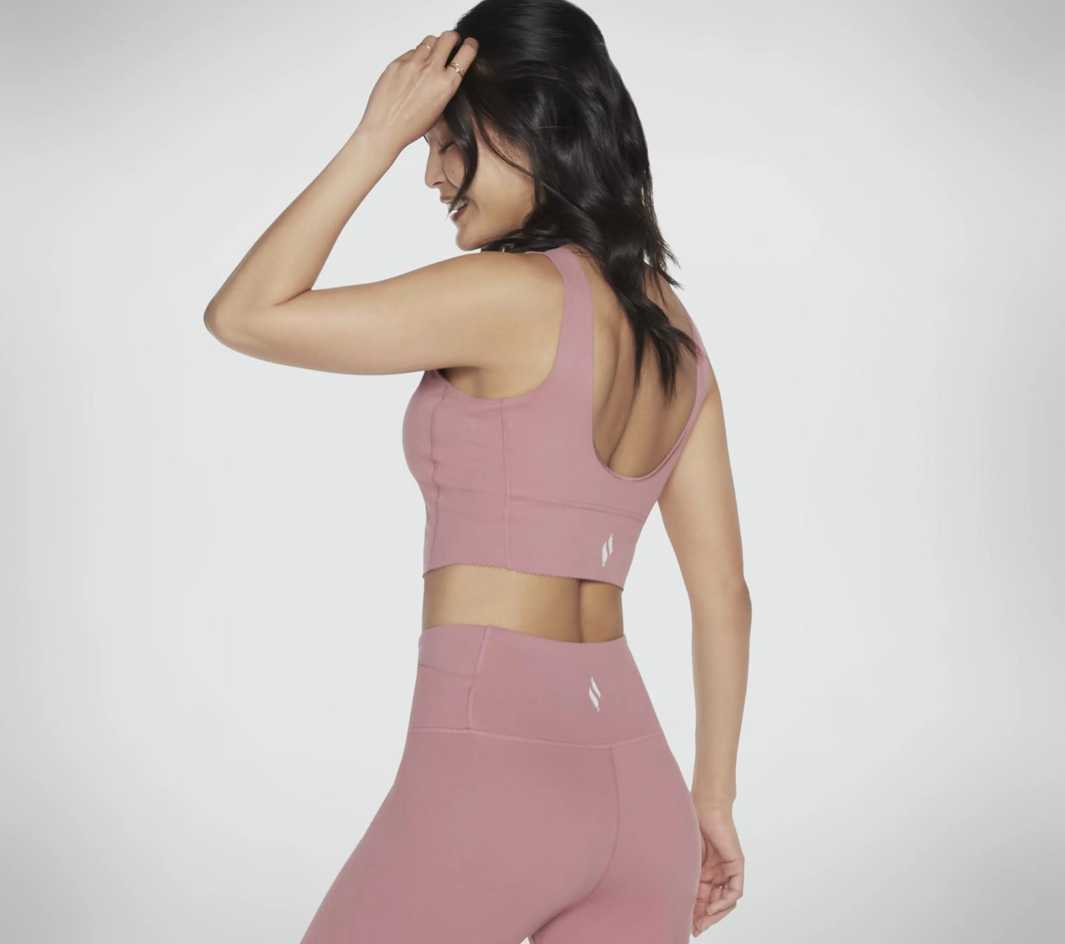 Partes De Cima | Partes De Cima | SKECHERS GOSCULPT Scalloped Longline Bra MALVA