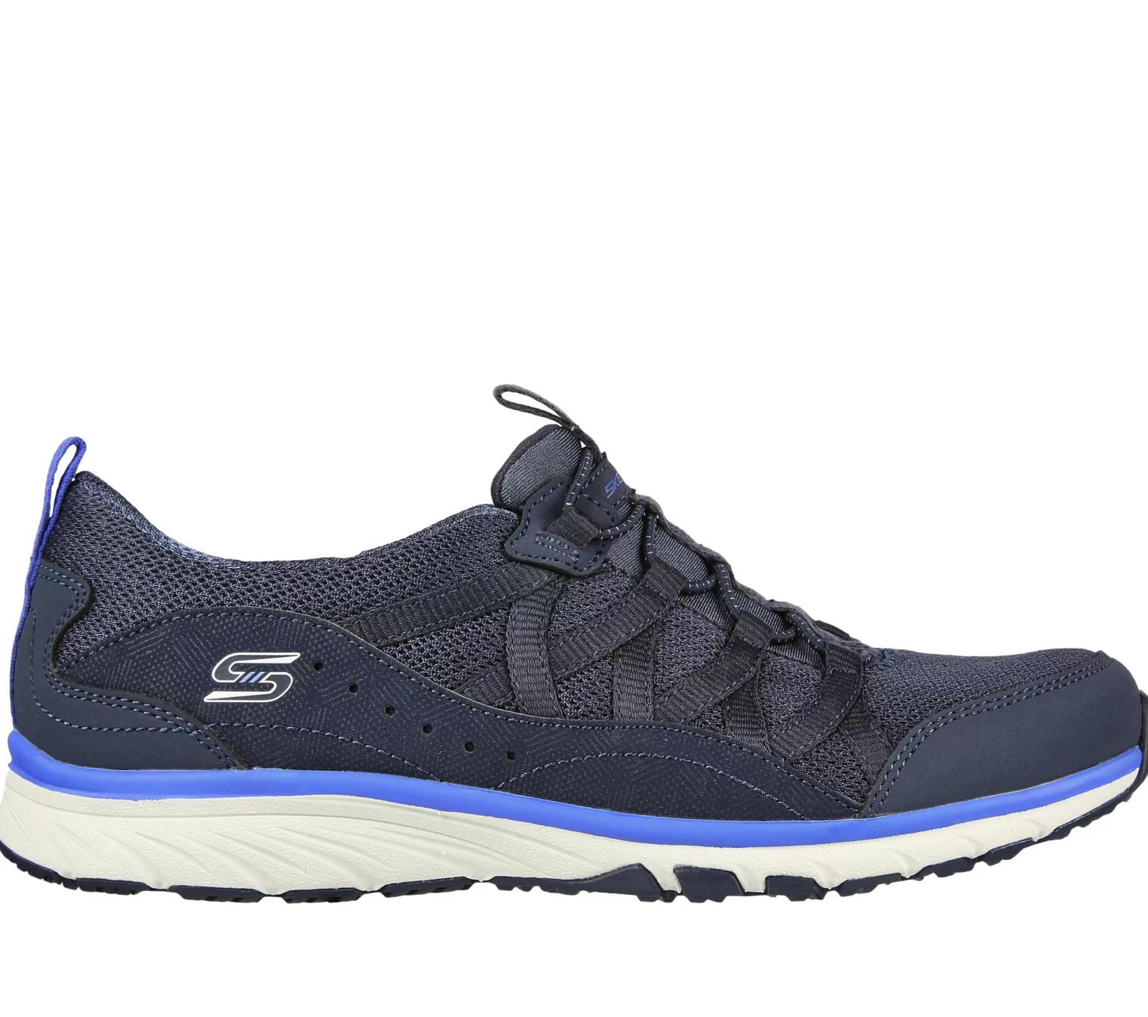 Calçado Sem Atacadores | Sapatilhas Casuais | SKECHERS Gratis Sport - Live Golden NAVY