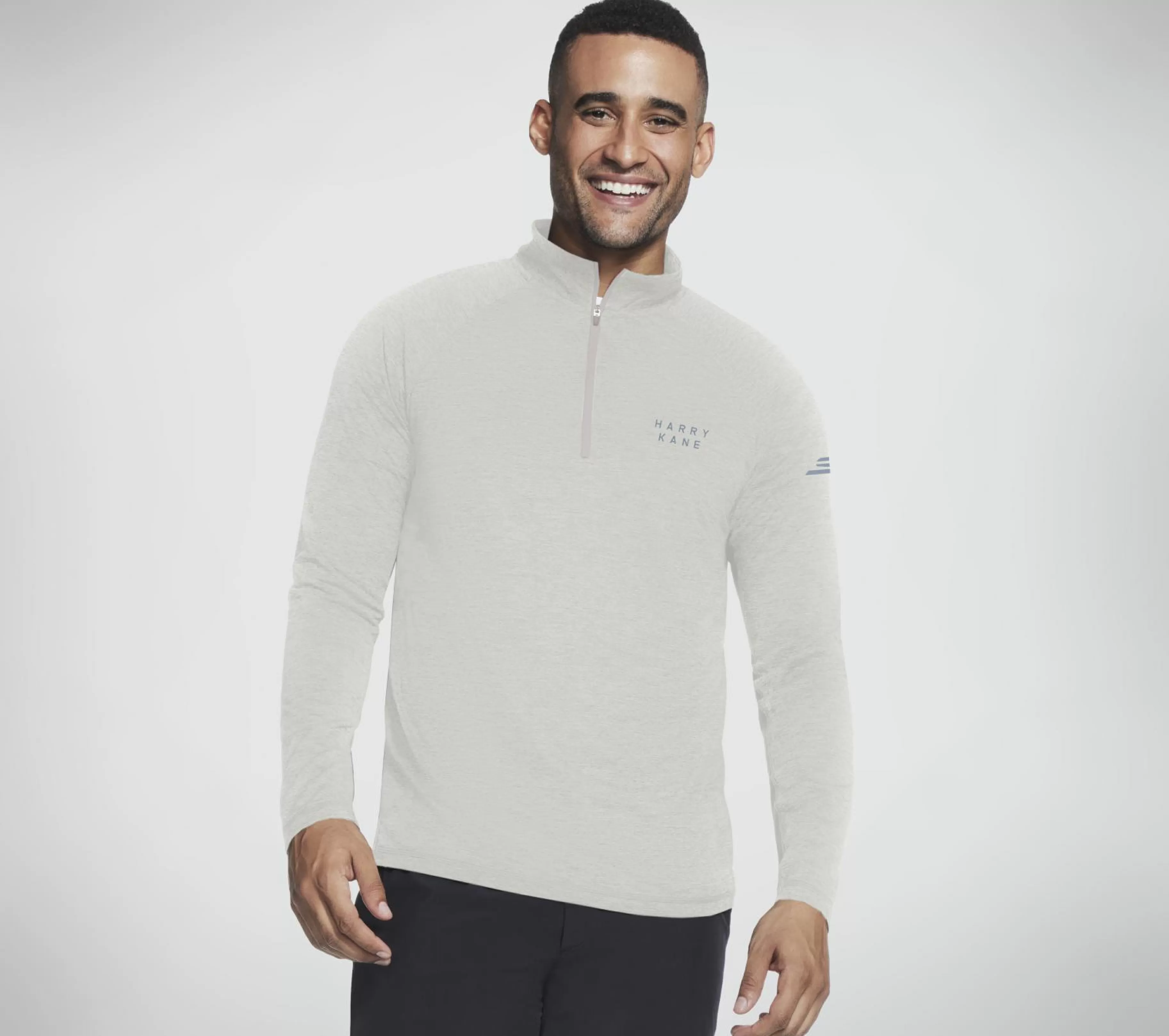 Partes De Cima | Partes De Cima | SKECHERS Kane 1/4 Zip BRANCO / TRIGO