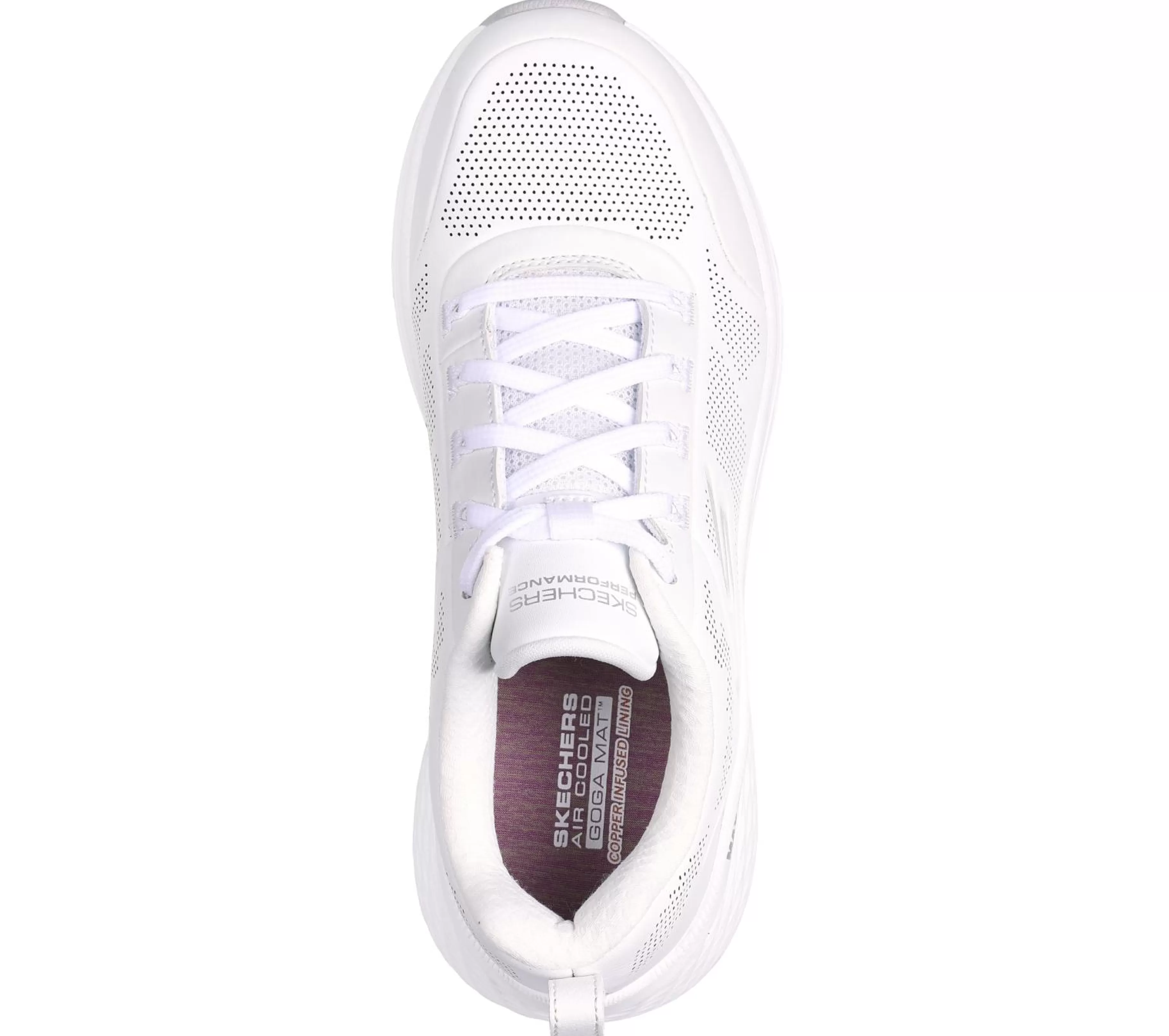 Com Atacadores | Sapatilhas | SKECHERS Max Cushioning Elite 2.0 - Enhanced BRANCO / PRATEADO