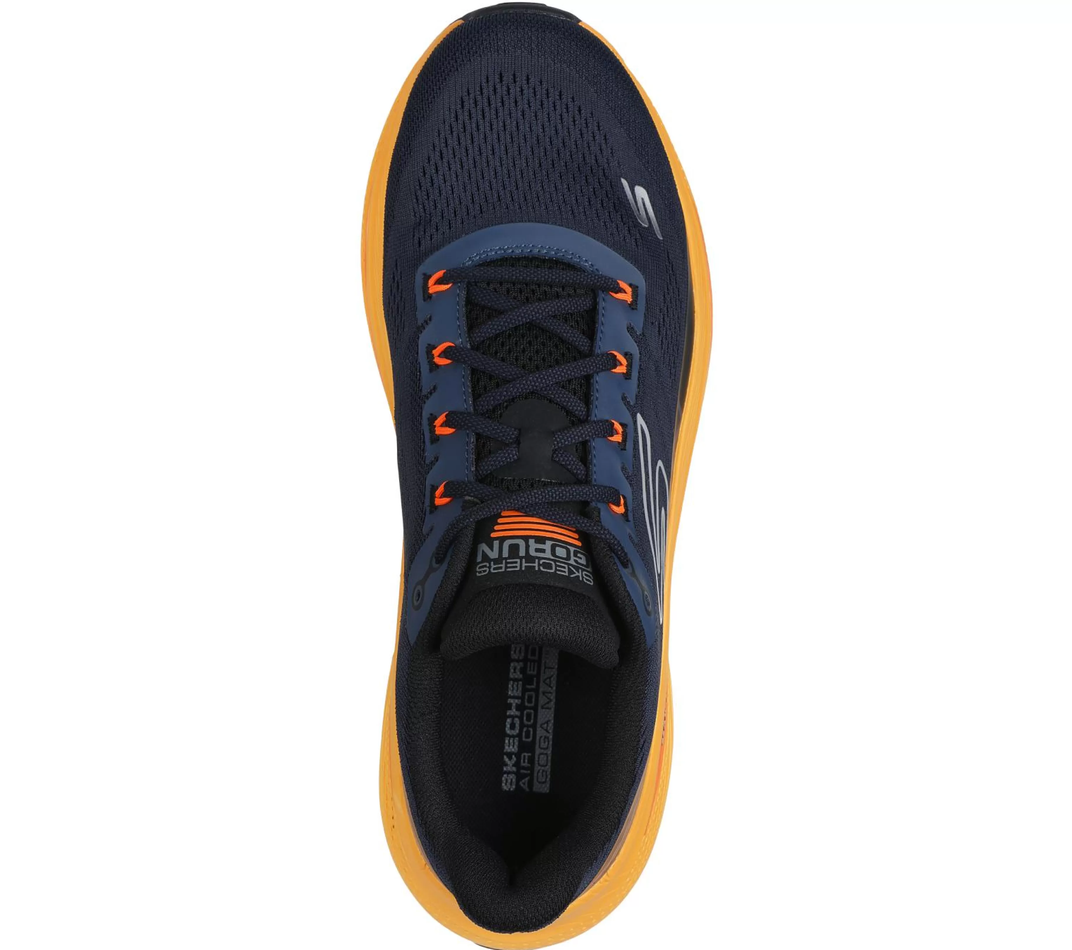 Sapatos Com Atacadores | Sapatilhas | SKECHERS Max Cushioning Propulsion NAVY / LARANJA