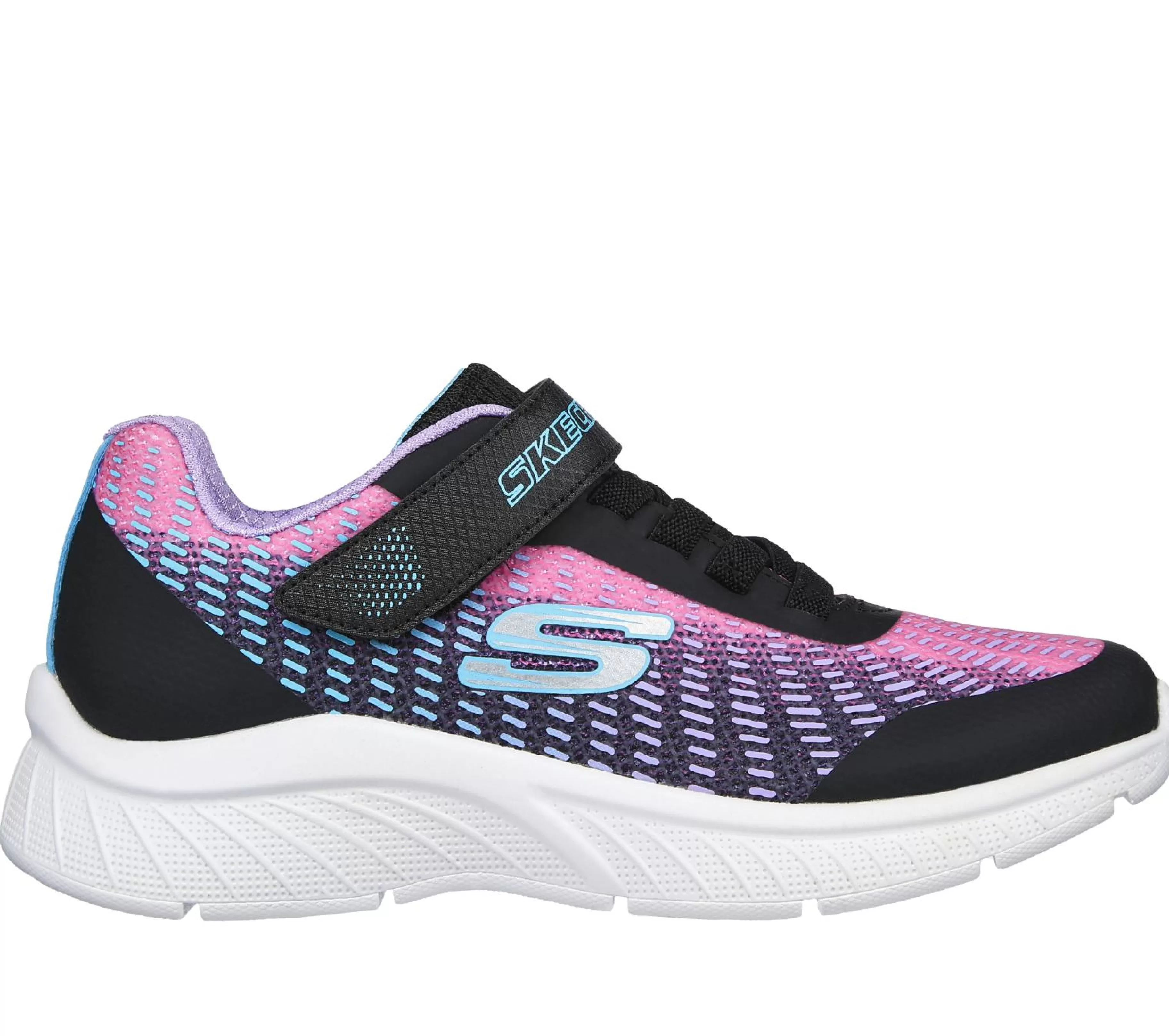 Calçado Sem Atacadores | Sapatilhas | SKECHERS Microspec Plus - Disco Dreaming PRETO / MULTICOR