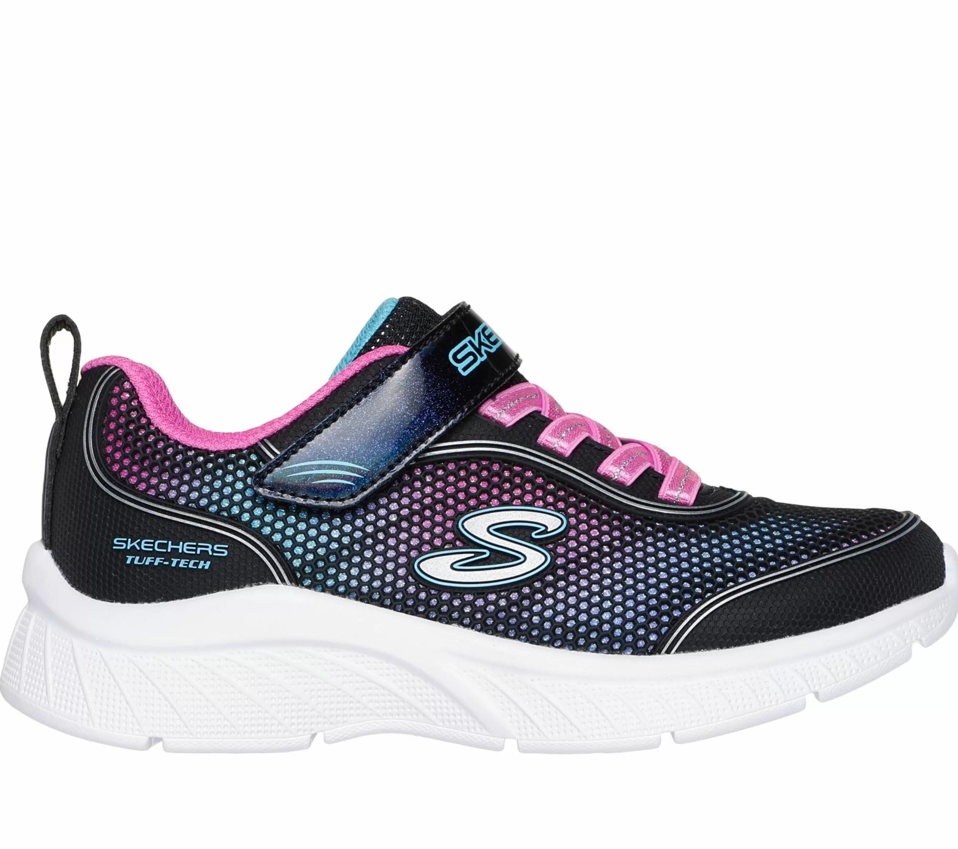 Calçado Sem Atacadores | Sapatilhas | SKECHERS Microspec Plus - Element Ready PRETO / MULTICOR