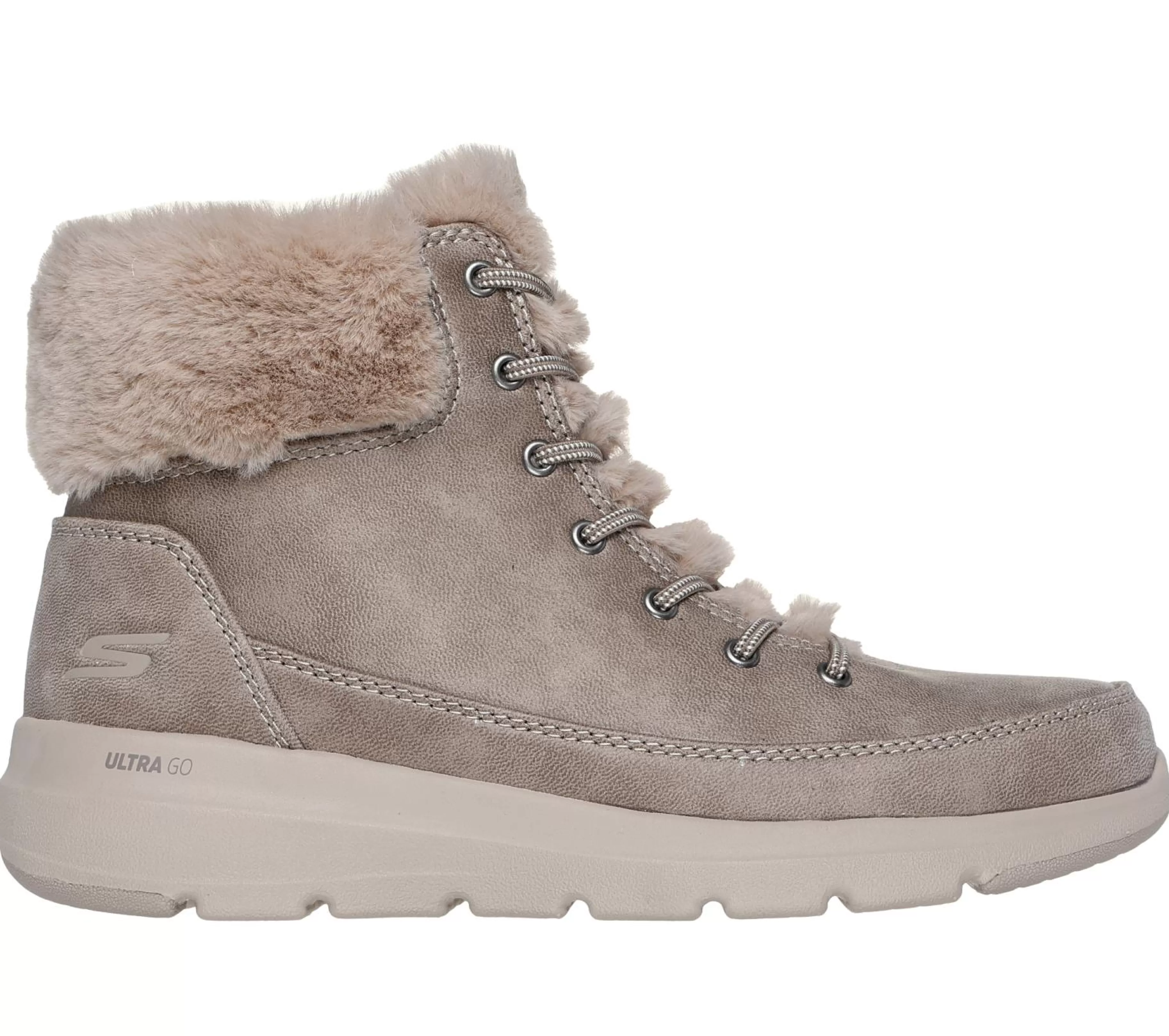 Calçado Sem Atacadores | Botas | SKECHERS On-the-GO Glacial Ultra - Wonderland TAUPE