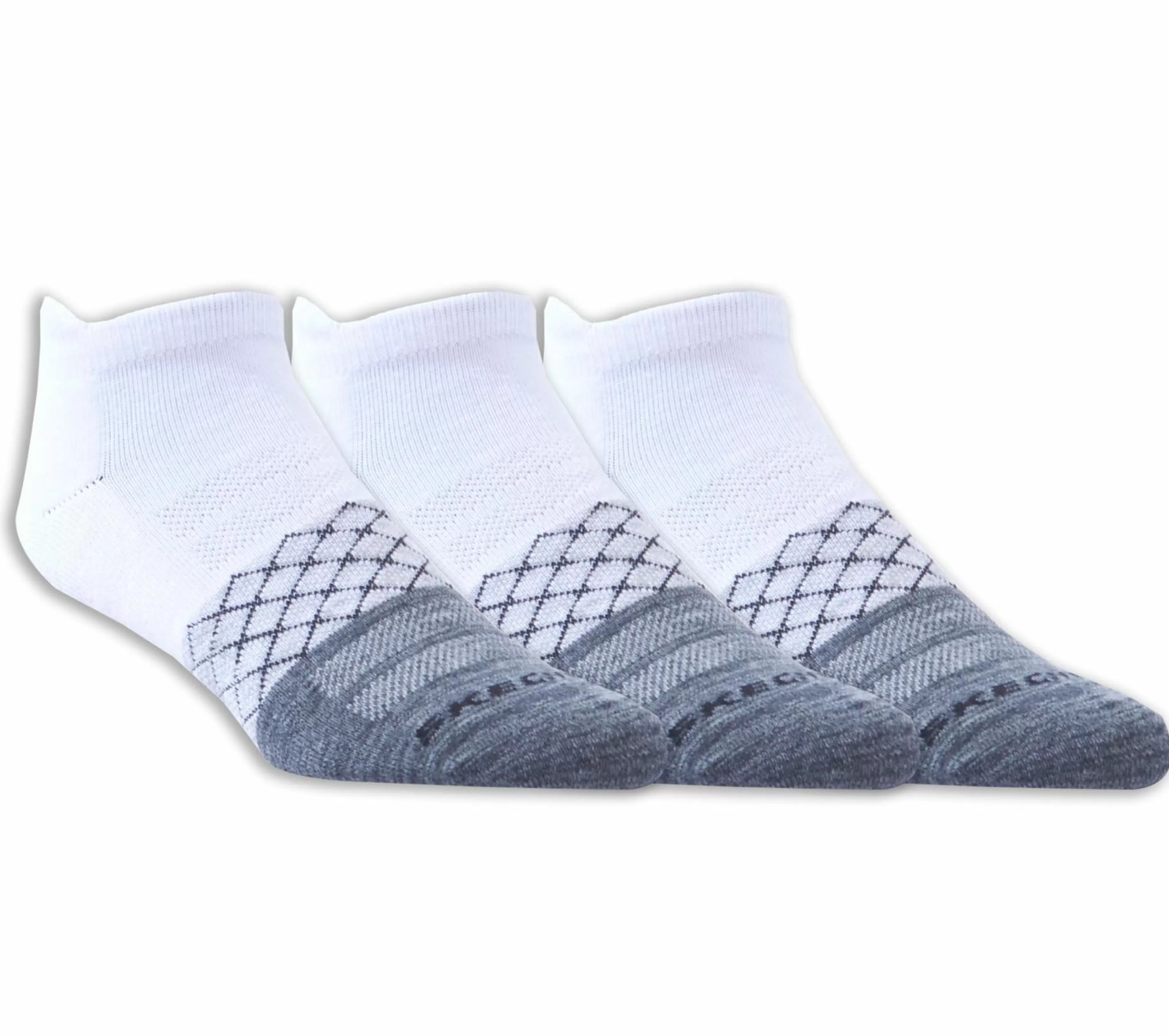 Meias | Acessórios | SKECHERS 3 Pack Diamond Arch Socks BRANCO / PRETO