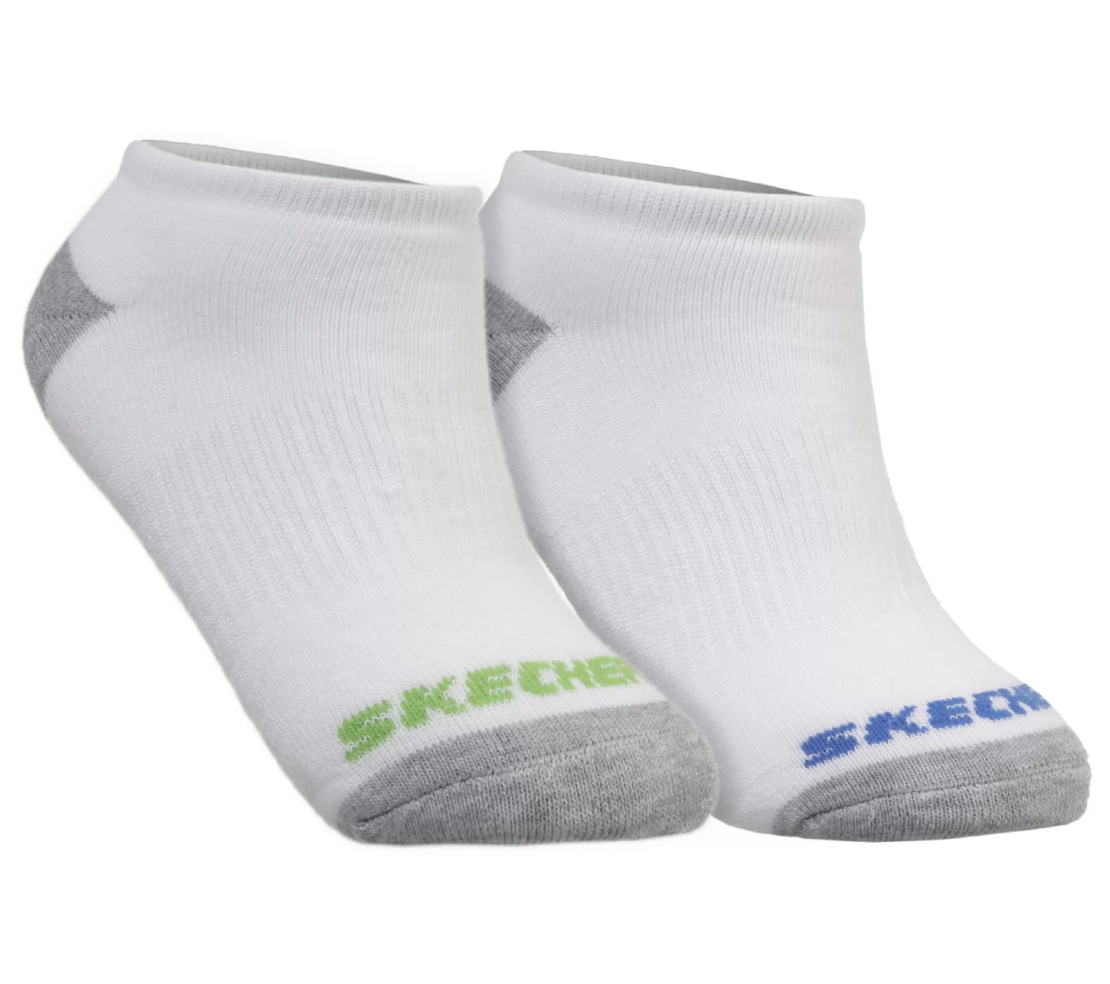 Meias | Meias | SKECHERS 6 Pack Low Cut Walking Socks BRANCO