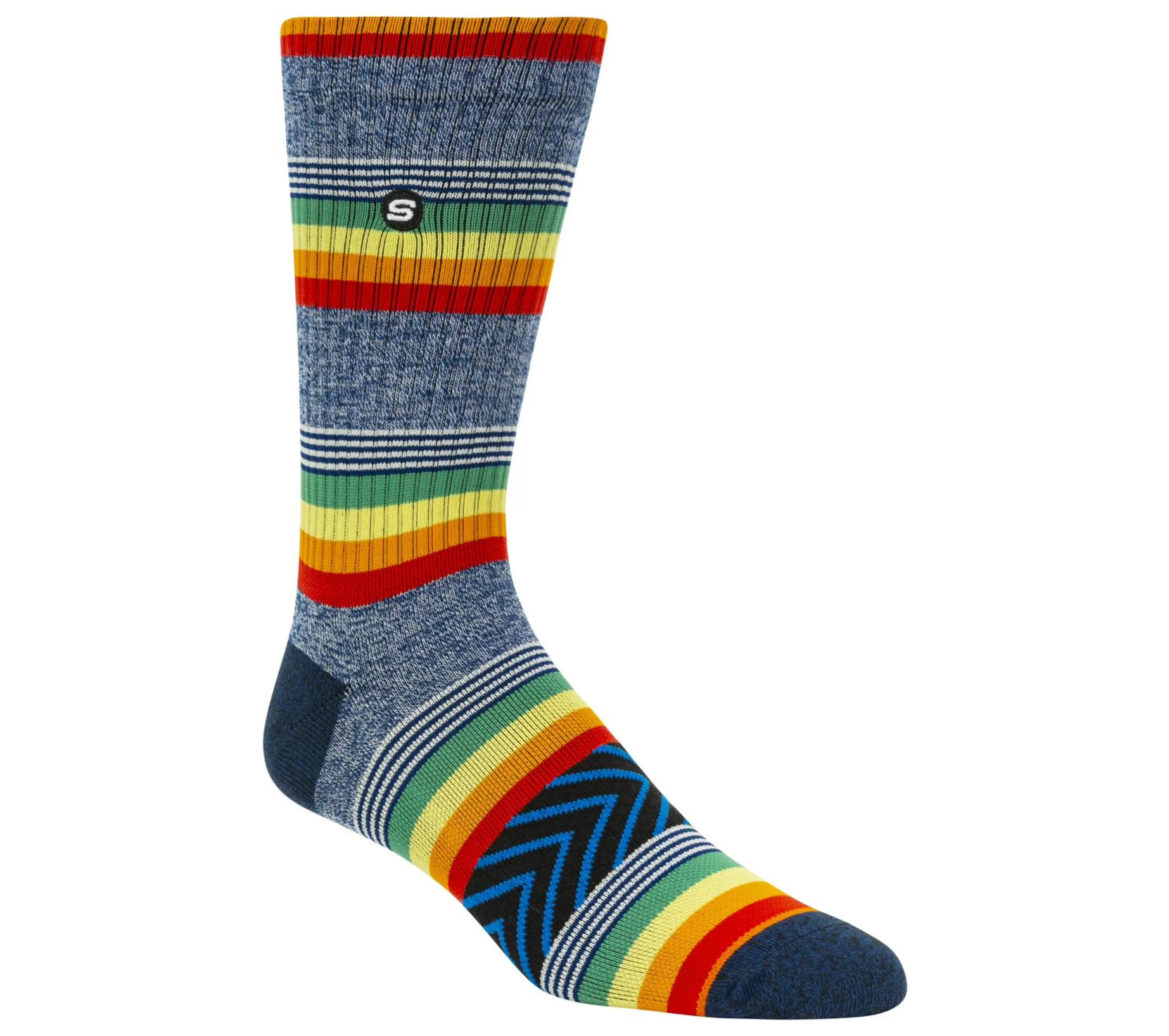 Meias | Acessórios | SKECHERS 1 Pack Retro Stripes Crew Sock MULTICOR