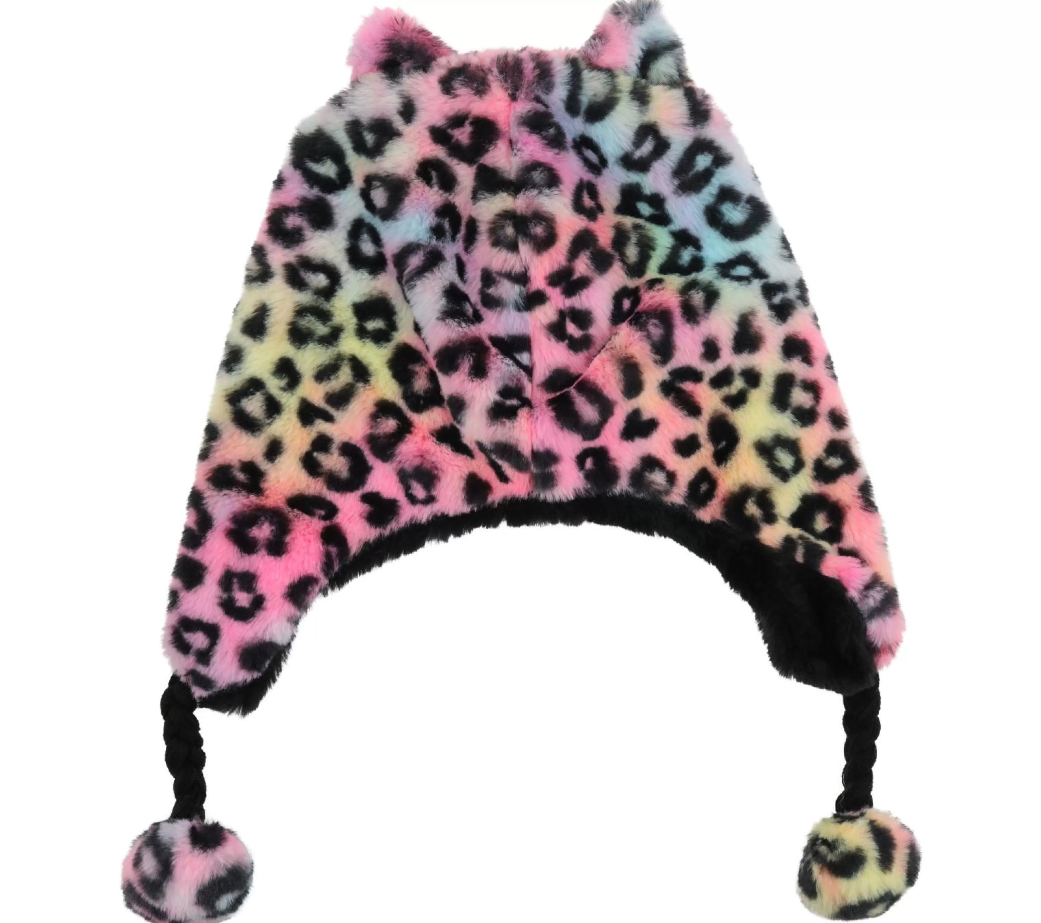 Equipamento Para O Frio | Acessórios Para A Cabeça | SKECHERS Plush Leopard Hat Set MULTICOR