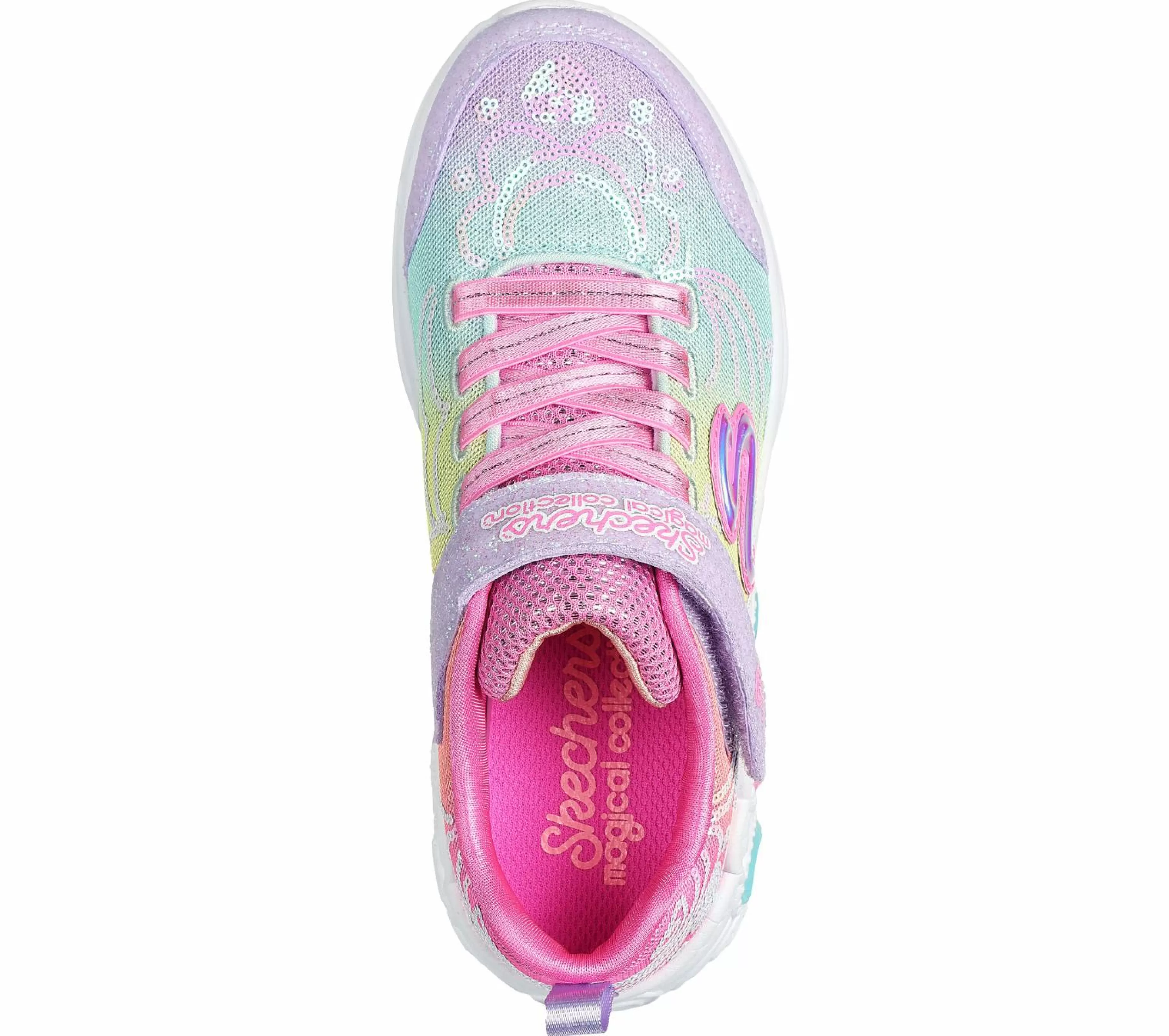 Calçado Sem Atacadores | Luzes | SKECHERS Princess Wishes MULTICOR