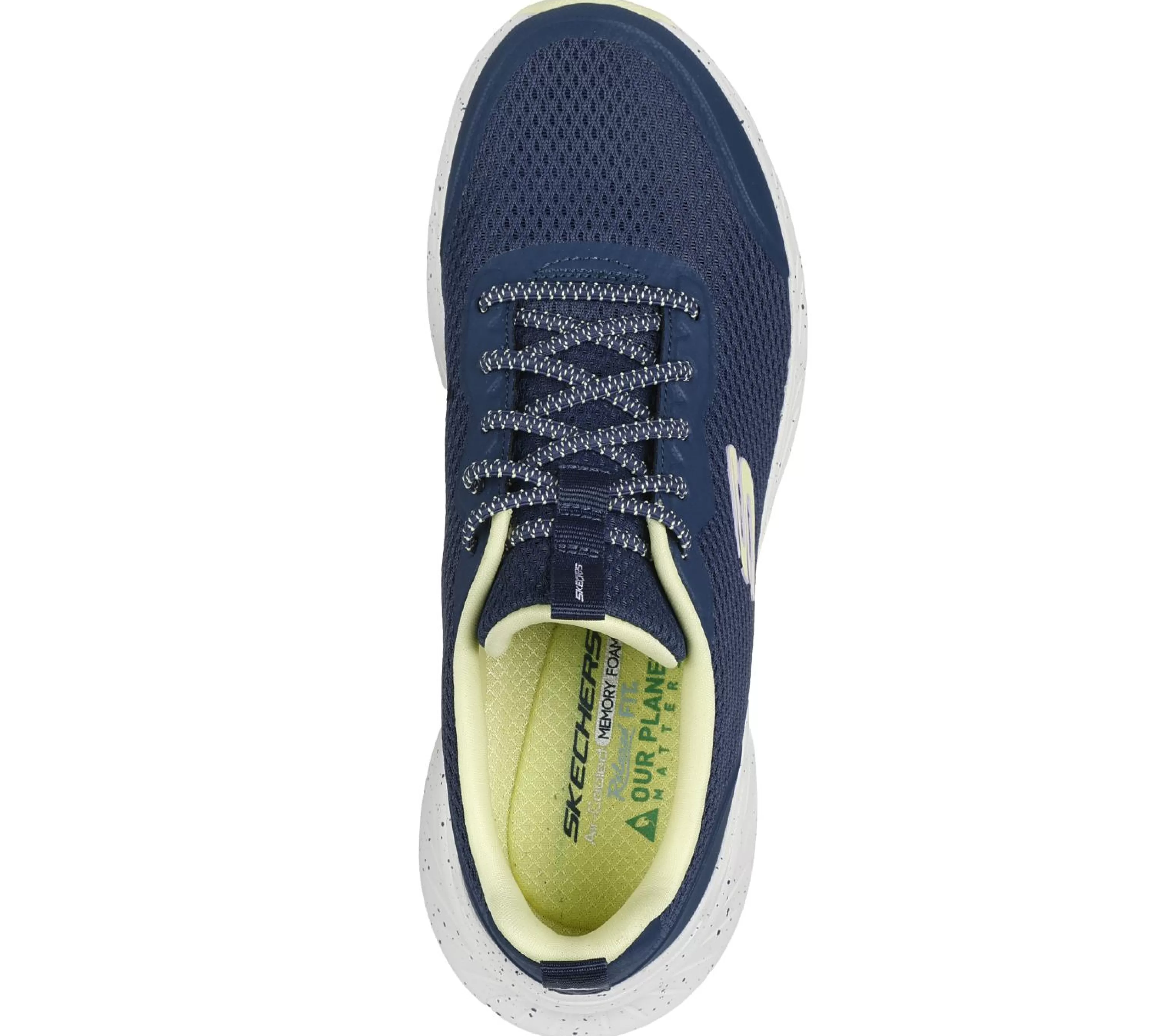 Calçado Sem Atacadores | Sapatilhas | SKECHERS Relaxed Fit: Edgeride - Smooth Journey NAVY / LIMA