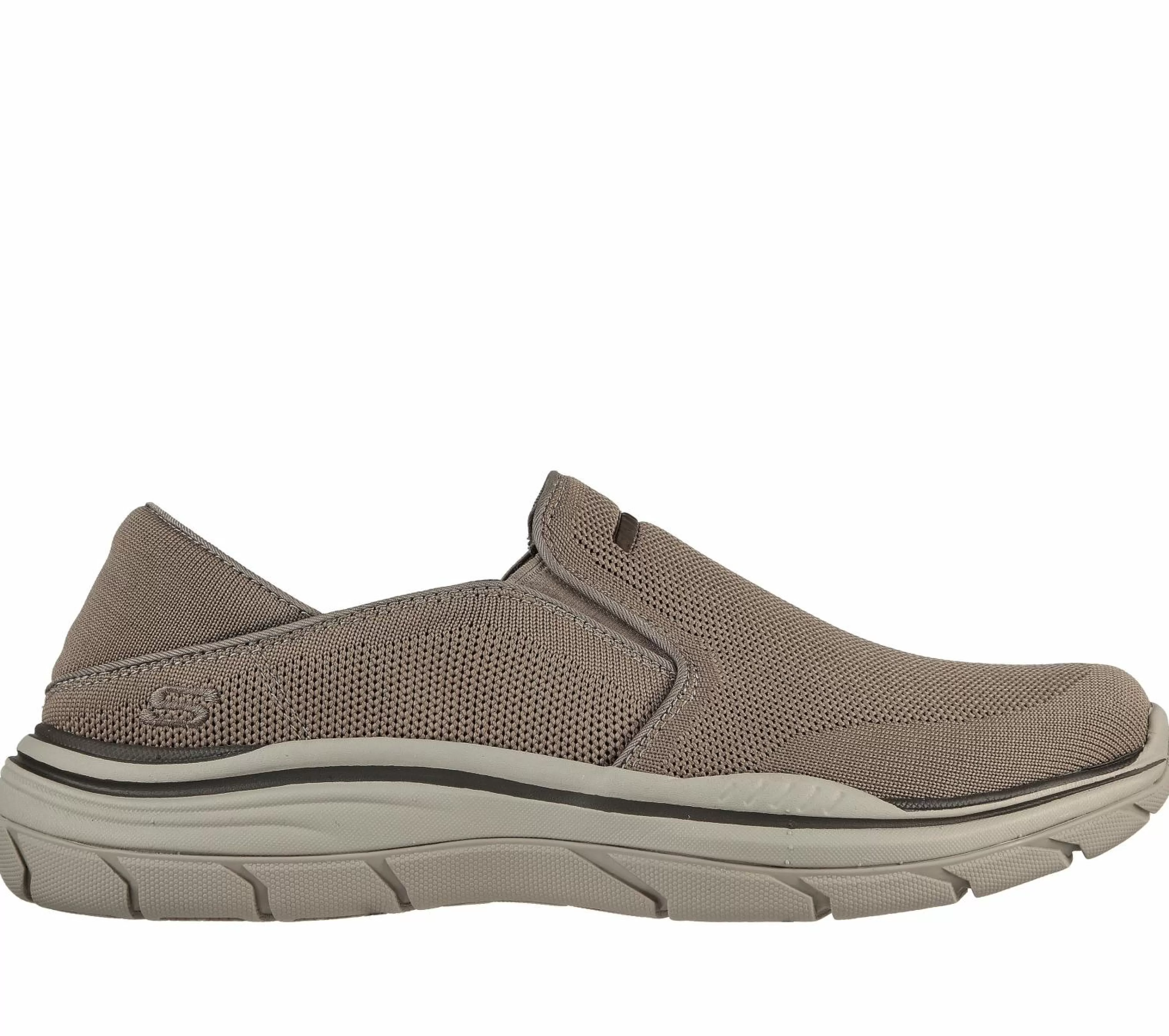 Calçado Sem Atacadores | Sapatilhas Casuais | SKECHERS Relaxed Fit: Expected 2.0 - Demar TAUPE