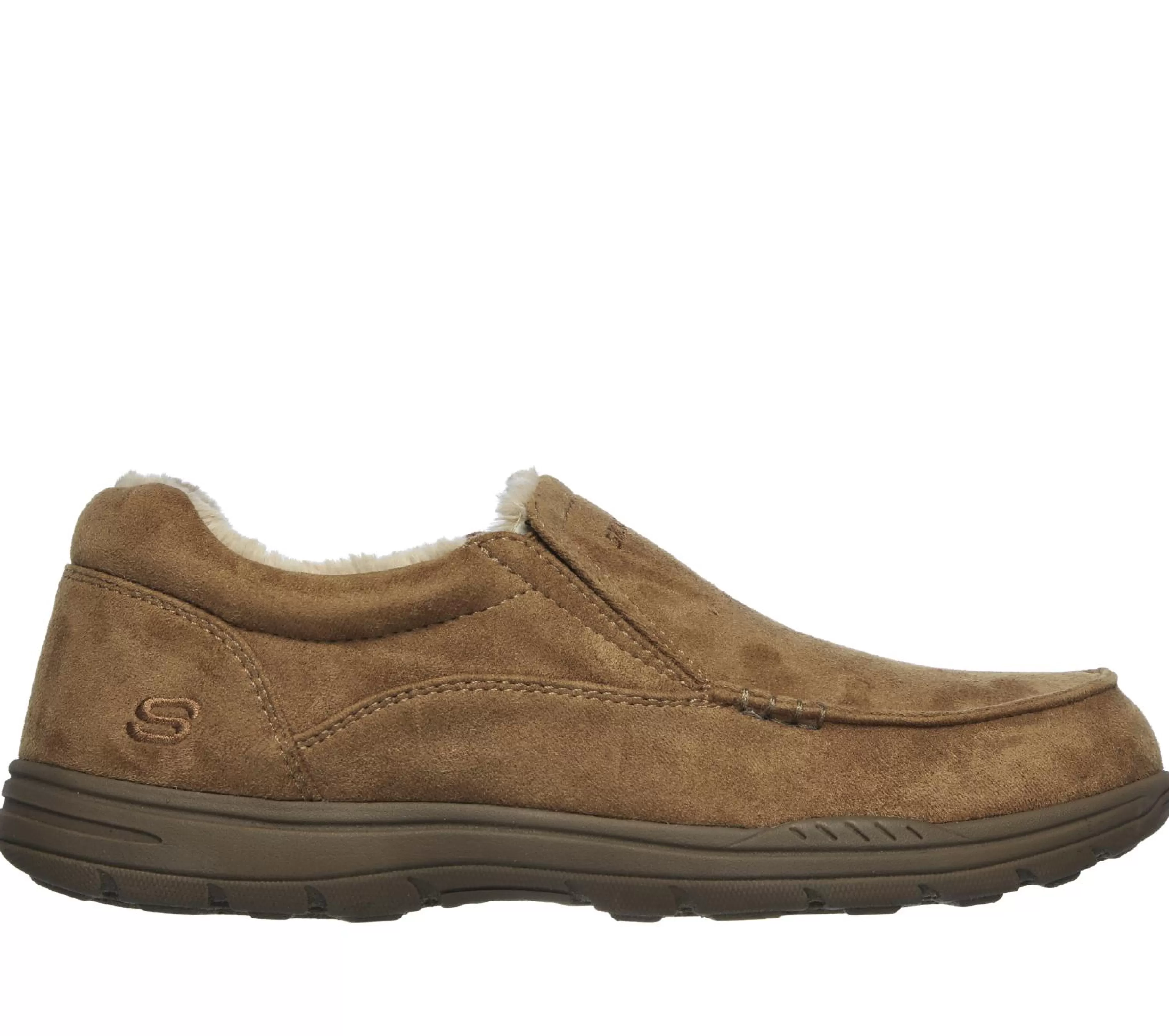 Slippers | Calçado Sem Atacadores | SKECHERS Relaxed Fit: Expected X - Larmen CAMEL