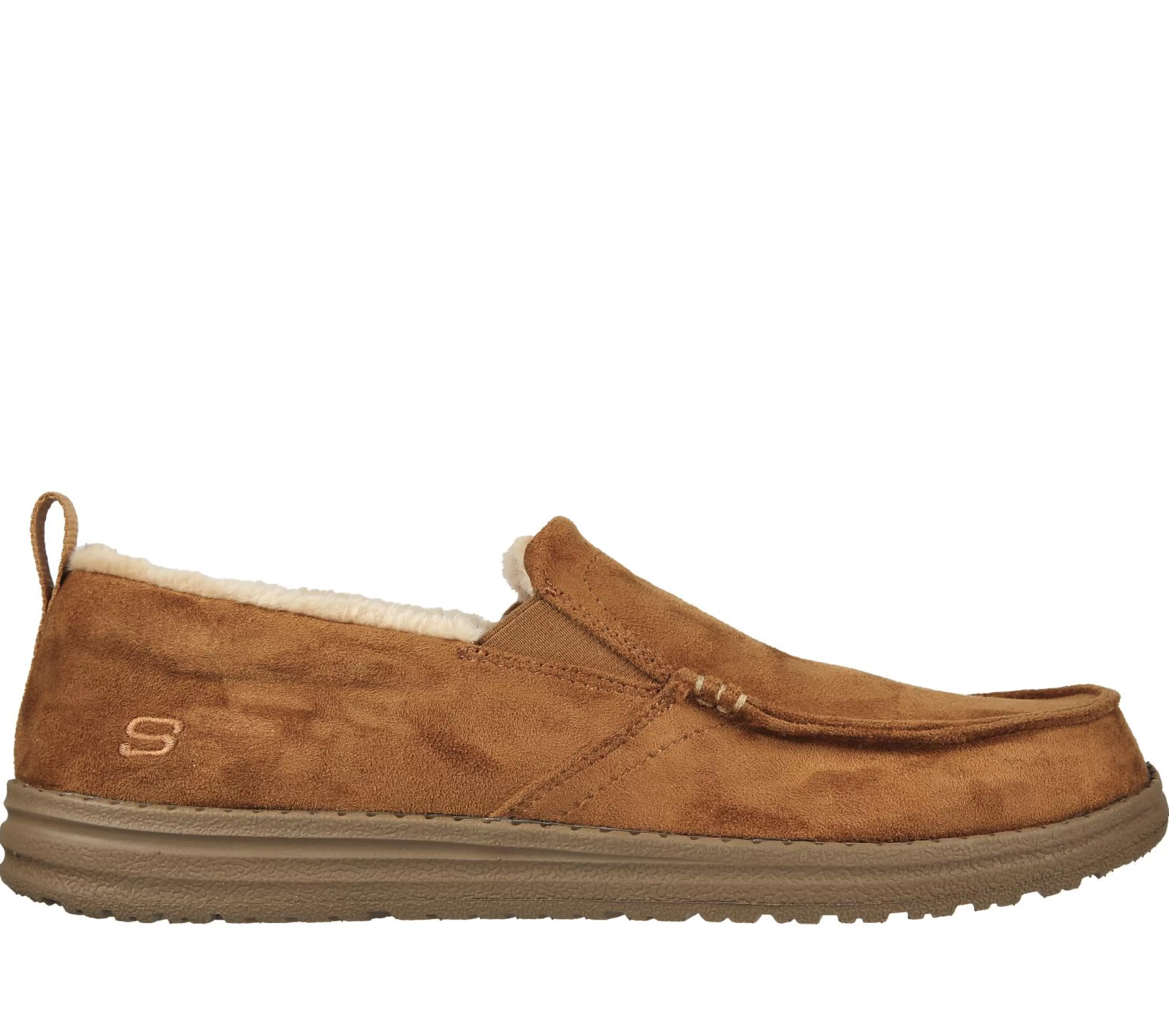 Slippers | Calçado Sem Atacadores | SKECHERS Relaxed Fit: Melson - Willmore CAMEL