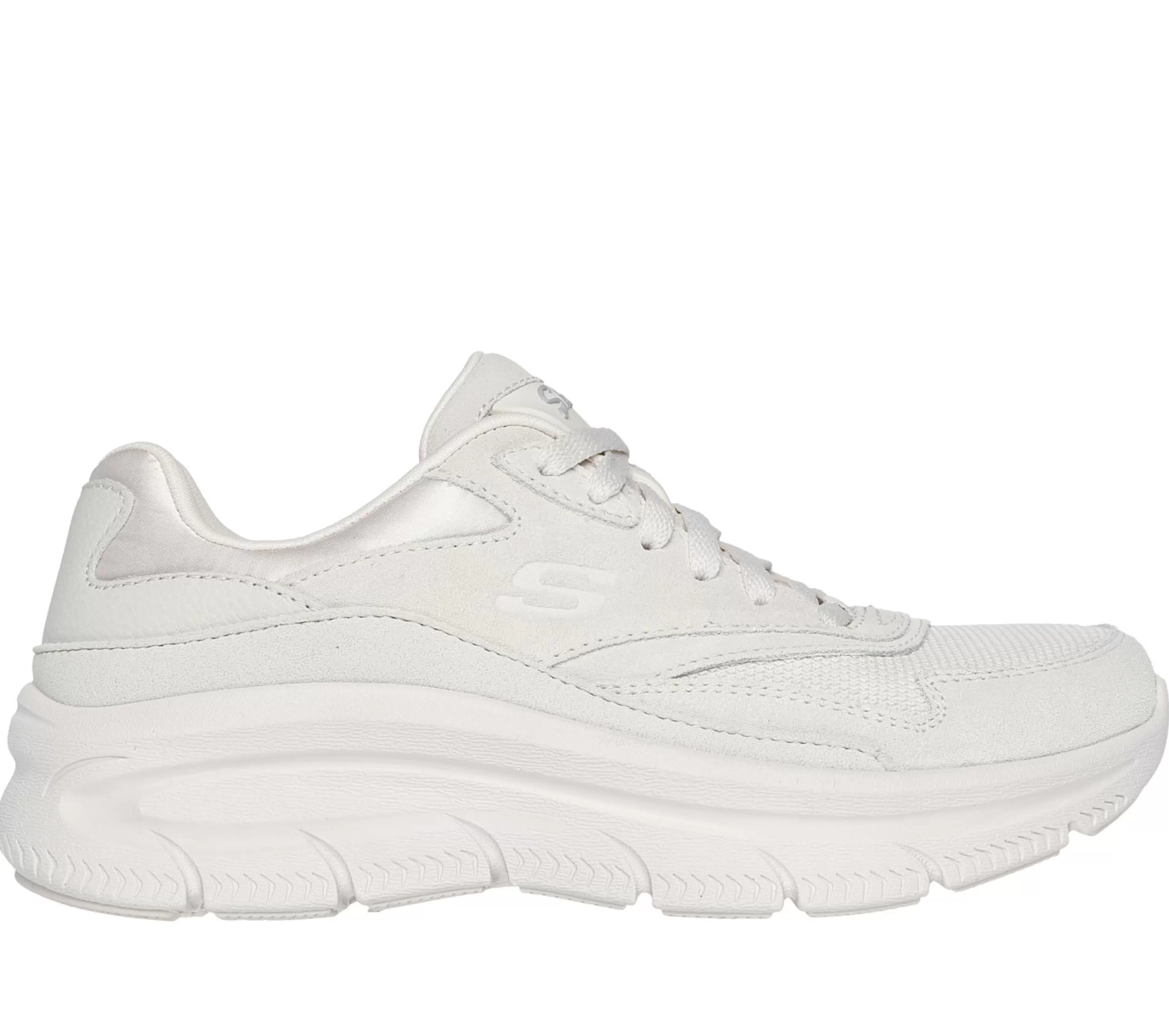 Com Atacadores | Sapatilhas | SKECHERS Relaxed Fit: Modern D'Lux - Free Mind BRANCO SUJO