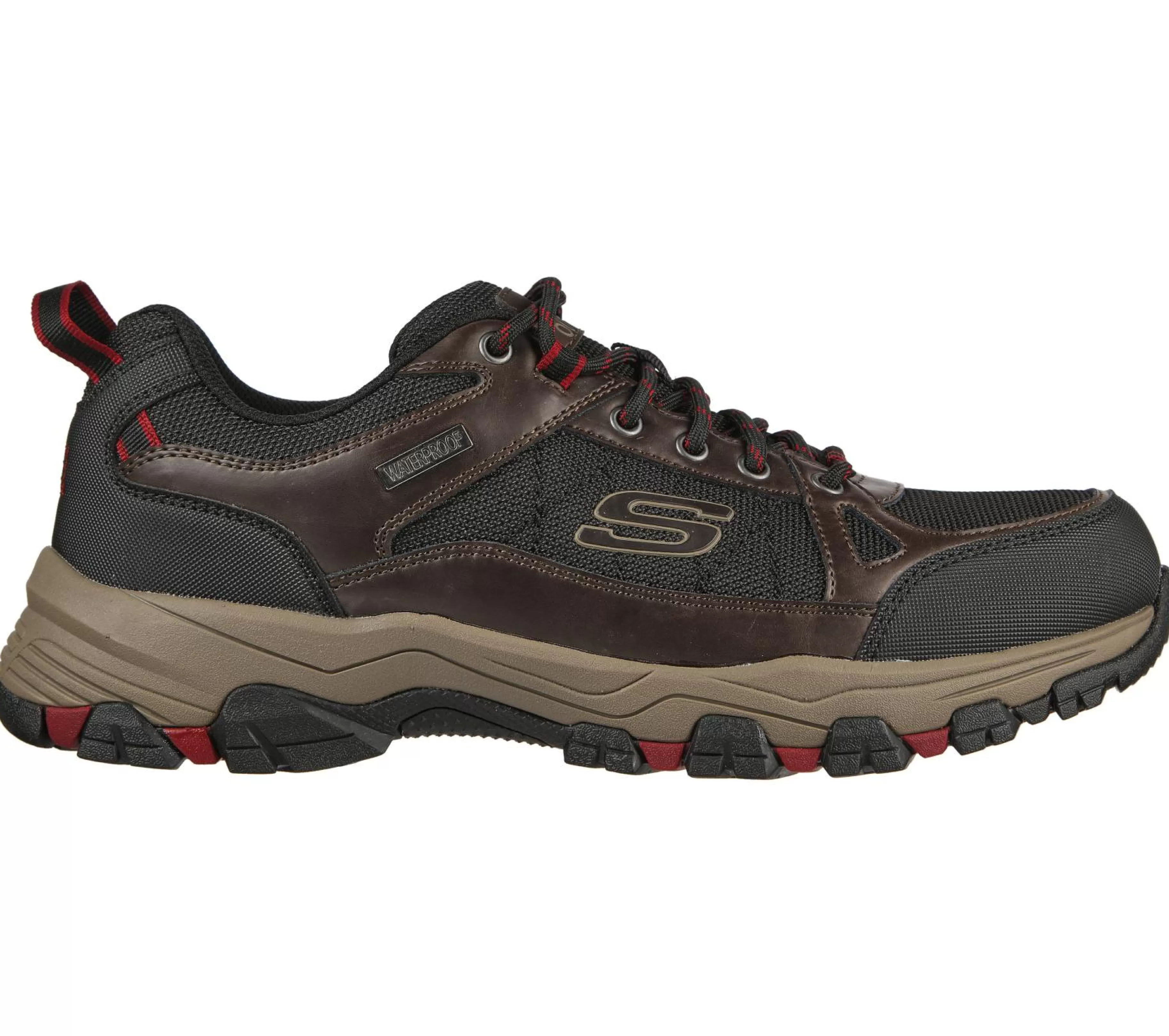 Sapatos Com Atacadores | SKECHERS Relaxed Fit: Selmen - Cormack CHOCOLATE / PRETO