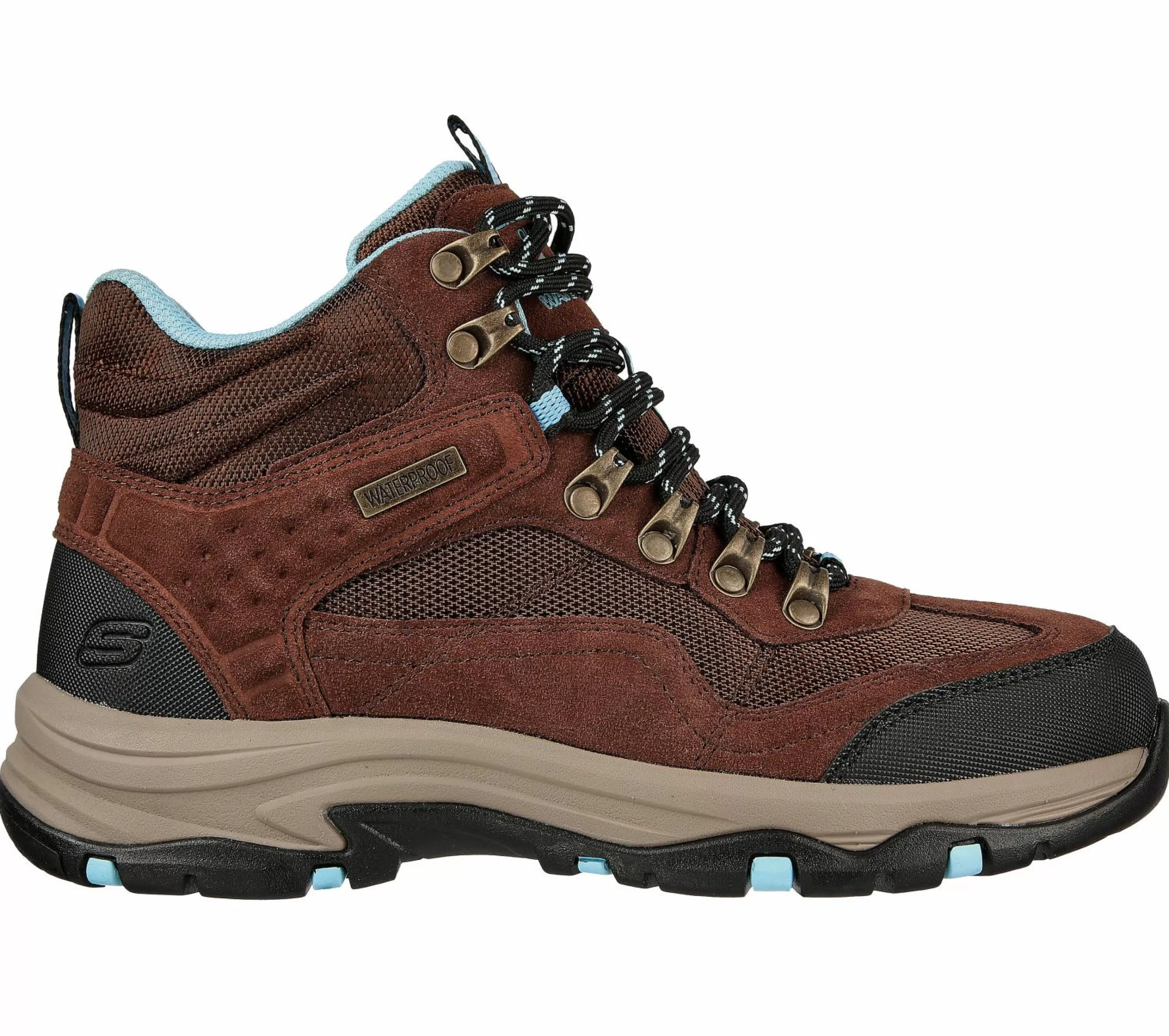 Com Atacadores | Botas | SKECHERS Relaxed Fit: Trego - Base Camp CHOCOLATE