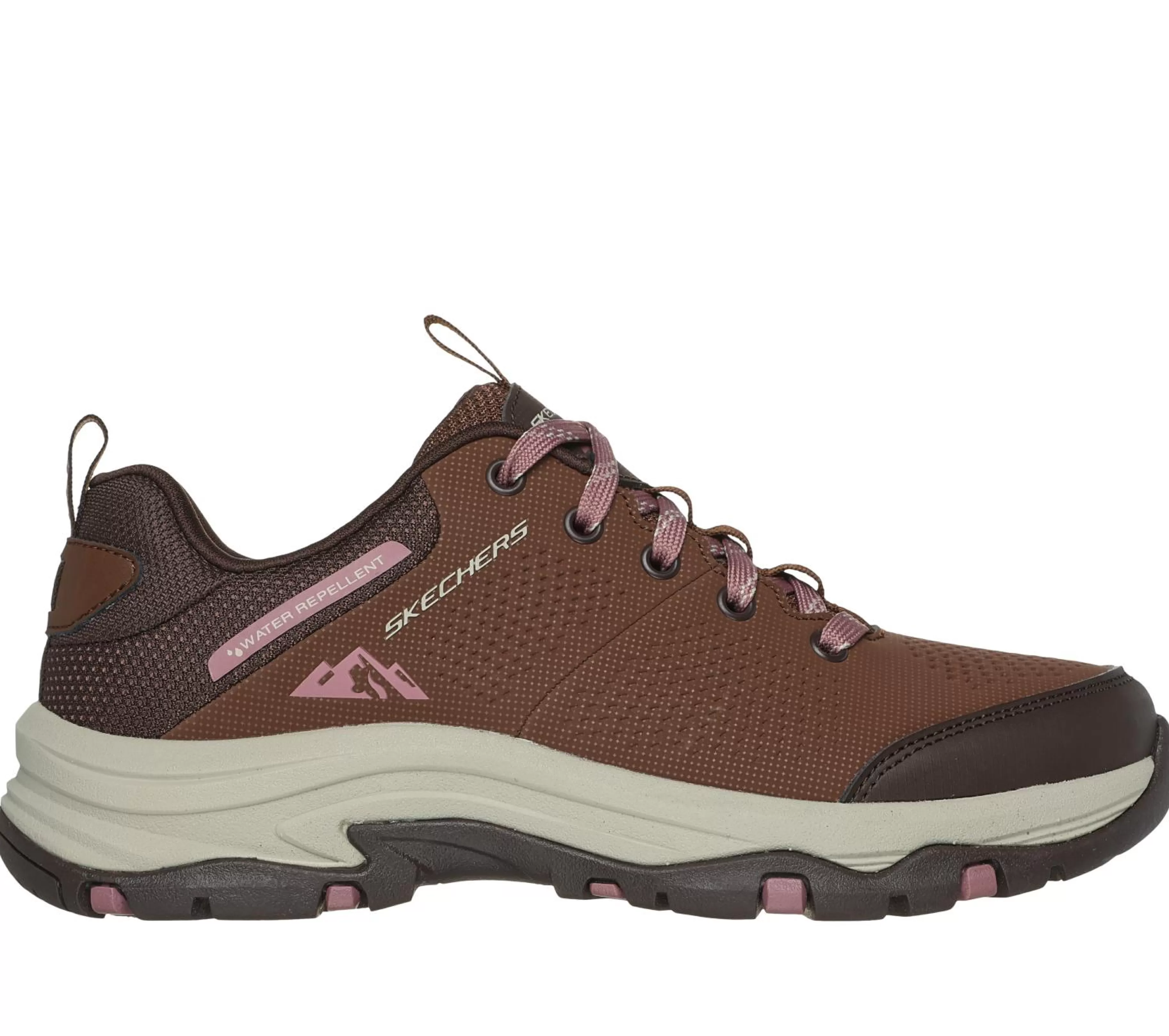 Com Atacadores | Sapatilhas | SKECHERS Relaxed Fit: Trego - Trail Destiny CAMEL / CASTANHO